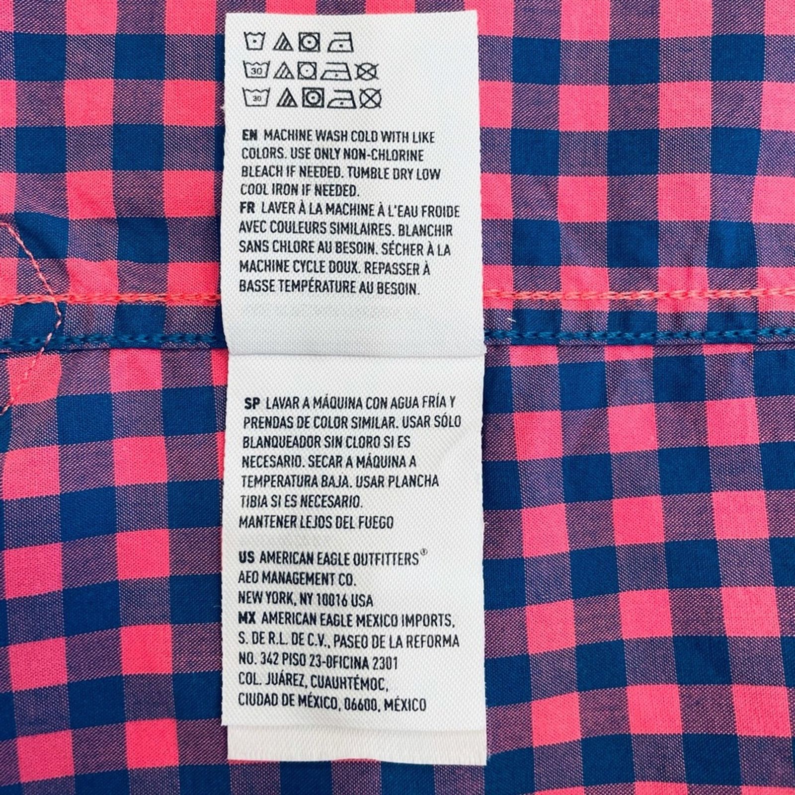 American Eagle Outfitters American Eagle Outfitters Poplin Button Down Shirt XS Size US XS / EU 42 / 0 - 12 Thumbnail