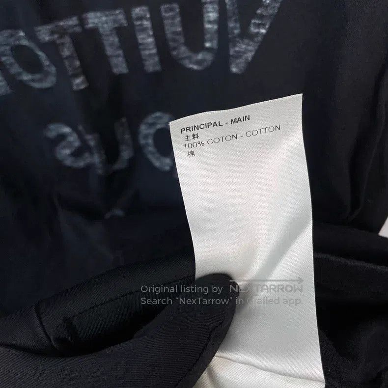 Louis Vuitton Louis Vuitton Black chain logo short sleeve T-shirt Size US S / EU 44-46 / 1 - 8 Thumbnail
