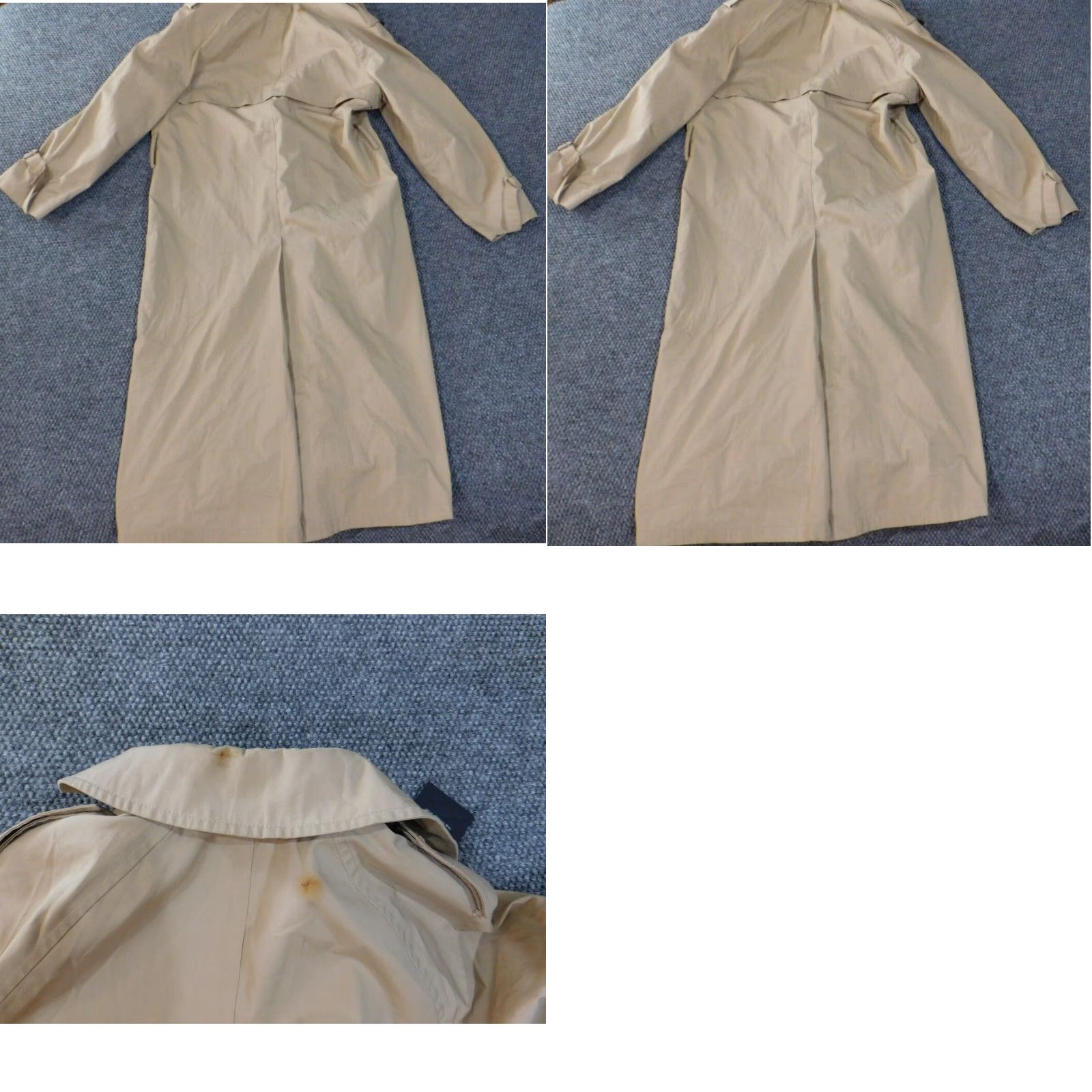 London Fog London Fog jacket coat Trench Coat Womens 6 Beige Button Lined Polyester Winter Formal Casual Regular Mens Womens Girls Size M / US 6-8 / IT 42-44 - 9 Thumbnail