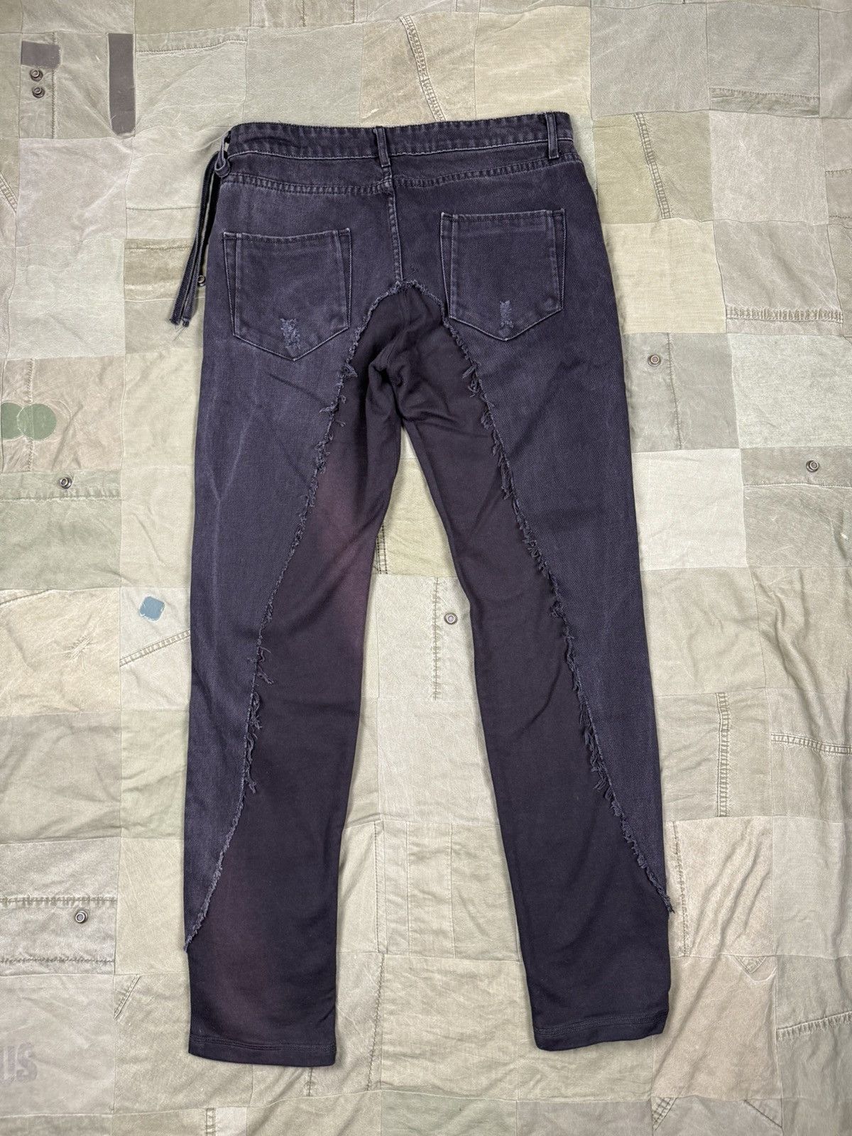 Greg Lauren × Kith Unreleased 1 of 1 50/50 Kith Jeans / Sweats Size US 32 / EU 48 - 6 Thumbnail