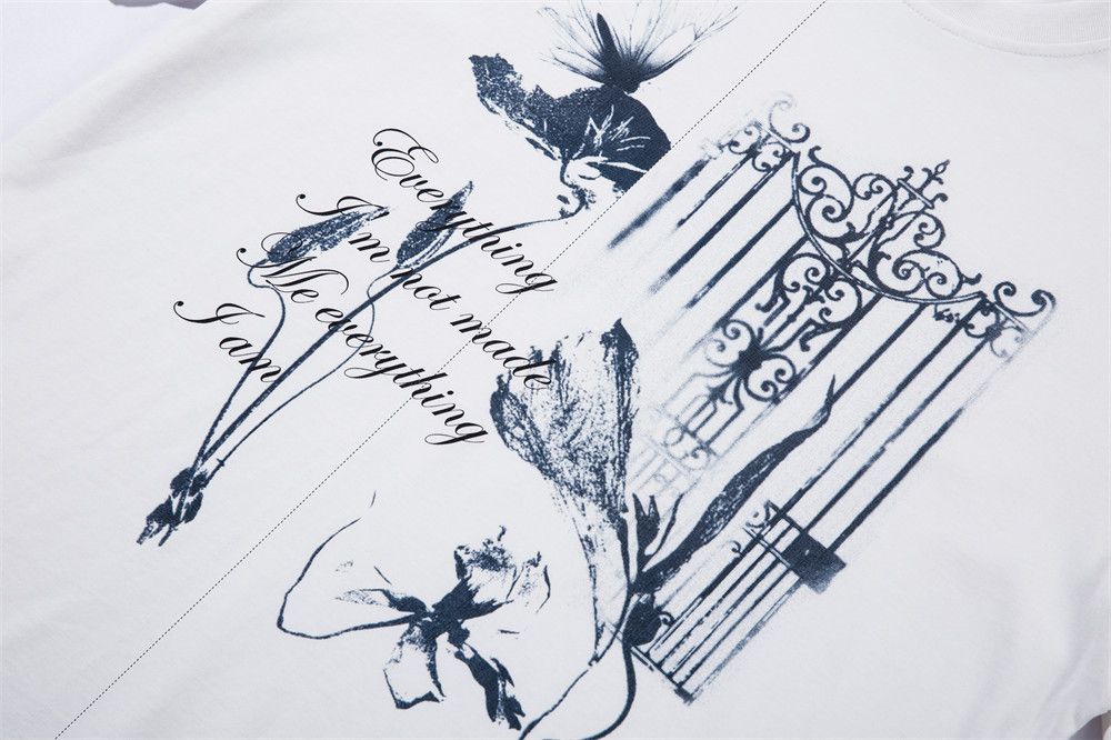 Japanese Brand × Vintage Abstract graffiti print short-sleeved T-shirt Size US M / EU 48-50 / 2 - 4 Thumbnail