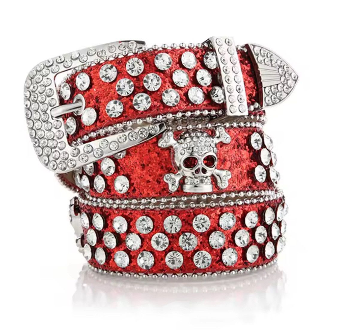 Other Y2K Gothic Subculture Punk Diamond Belt Size ONE SIZE - 3 Thumbnail