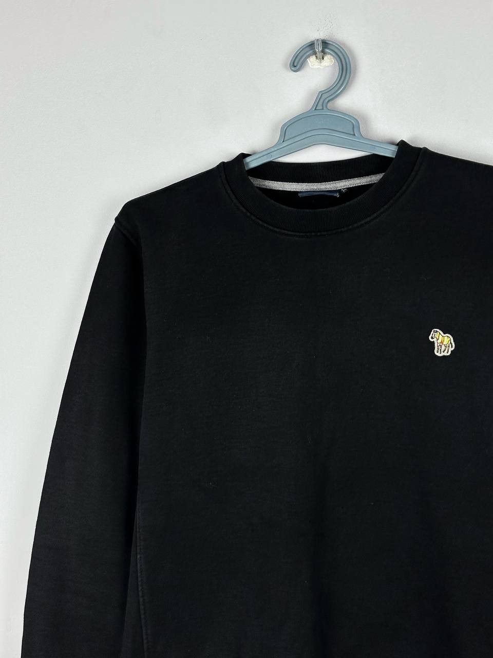 Paul Smith Paul Smith Black Basic Zebra Logo Heavyweight Sweatshirt Size US L / EU 52-54 / 3 - 3 Thumbnail