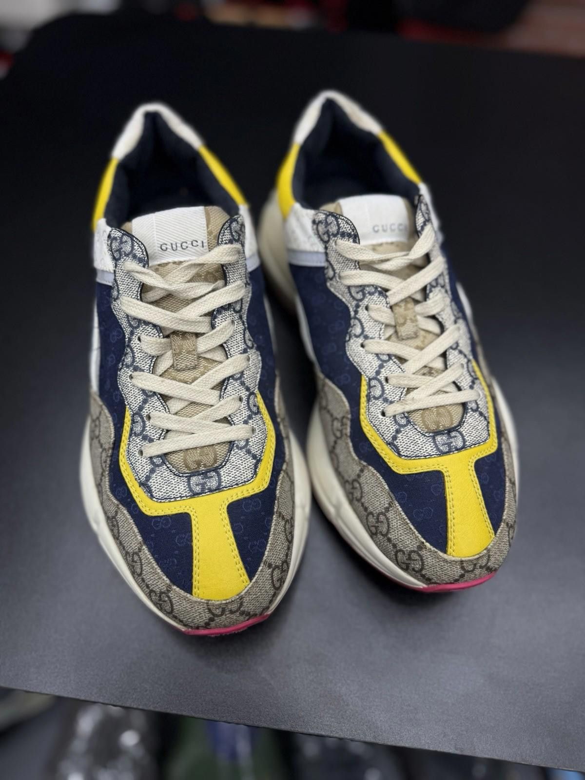 Gucci Size 6.5US/6+G - Gucci Rython GG Multi Color Sneakers Women Size US 6.5 / IT 36.5 - 5 Thumbnail