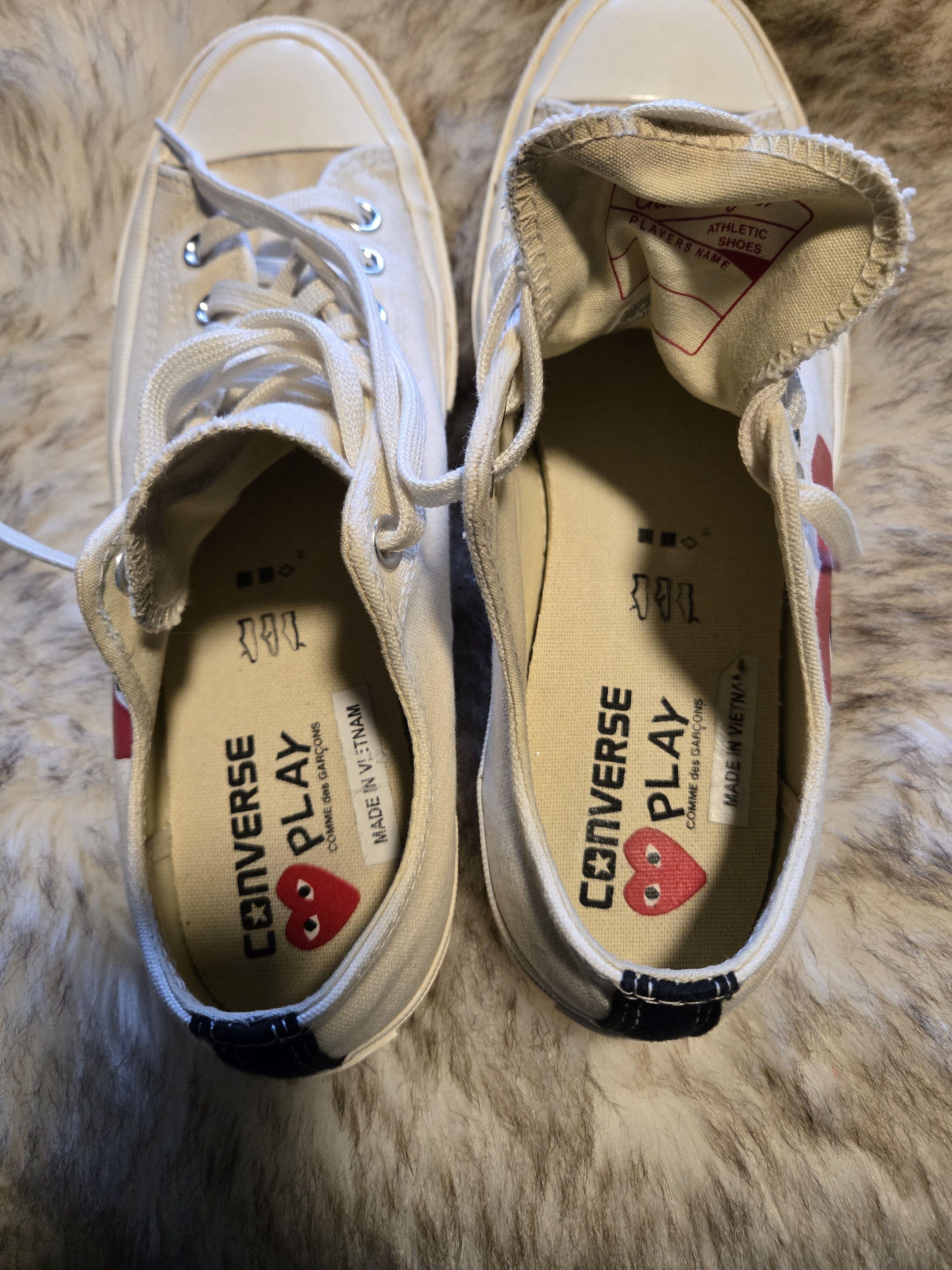 Comme des Garcons PLAY Comme des Garcon play converse Size US 9 / EU 42 - 6 Thumbnail