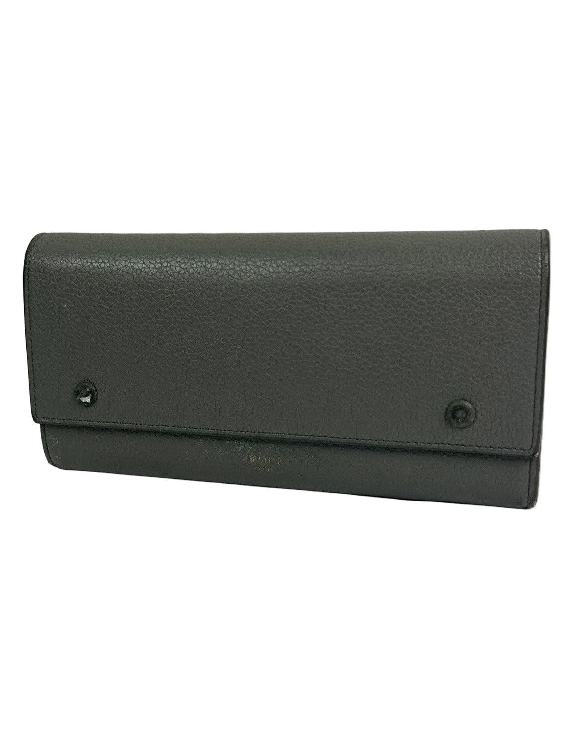 Celine Celine Leather Multifunction Flap Wallet Size ONE SIZE - 1 Thumbnail