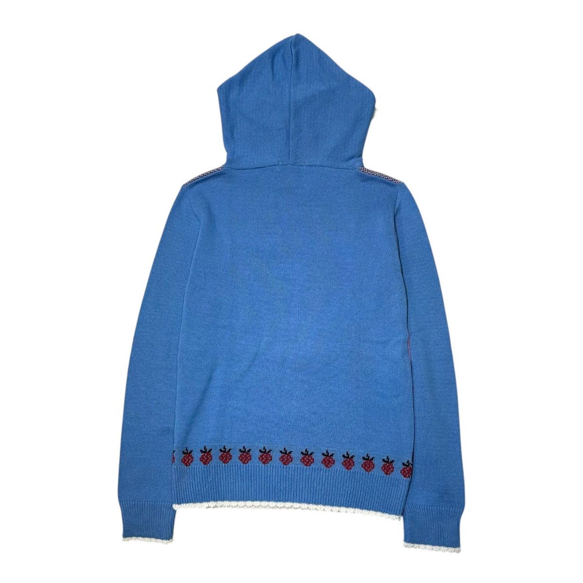 Angel Blue Early 00s Betty's Blue by Shinji Abe Strawberry Knit Hoodies Size ONE SIZE - 2 Thumbnail