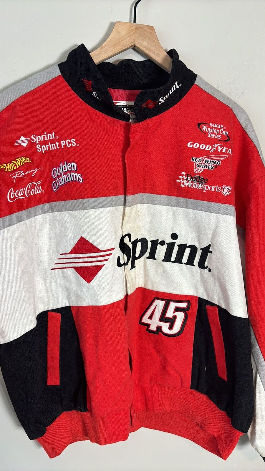 NASCAR × Vintage Vintage Wateree Kyle Petty NASCAR Jacket Size US M / EU 48-50 / 2 - 2 Thumbnail