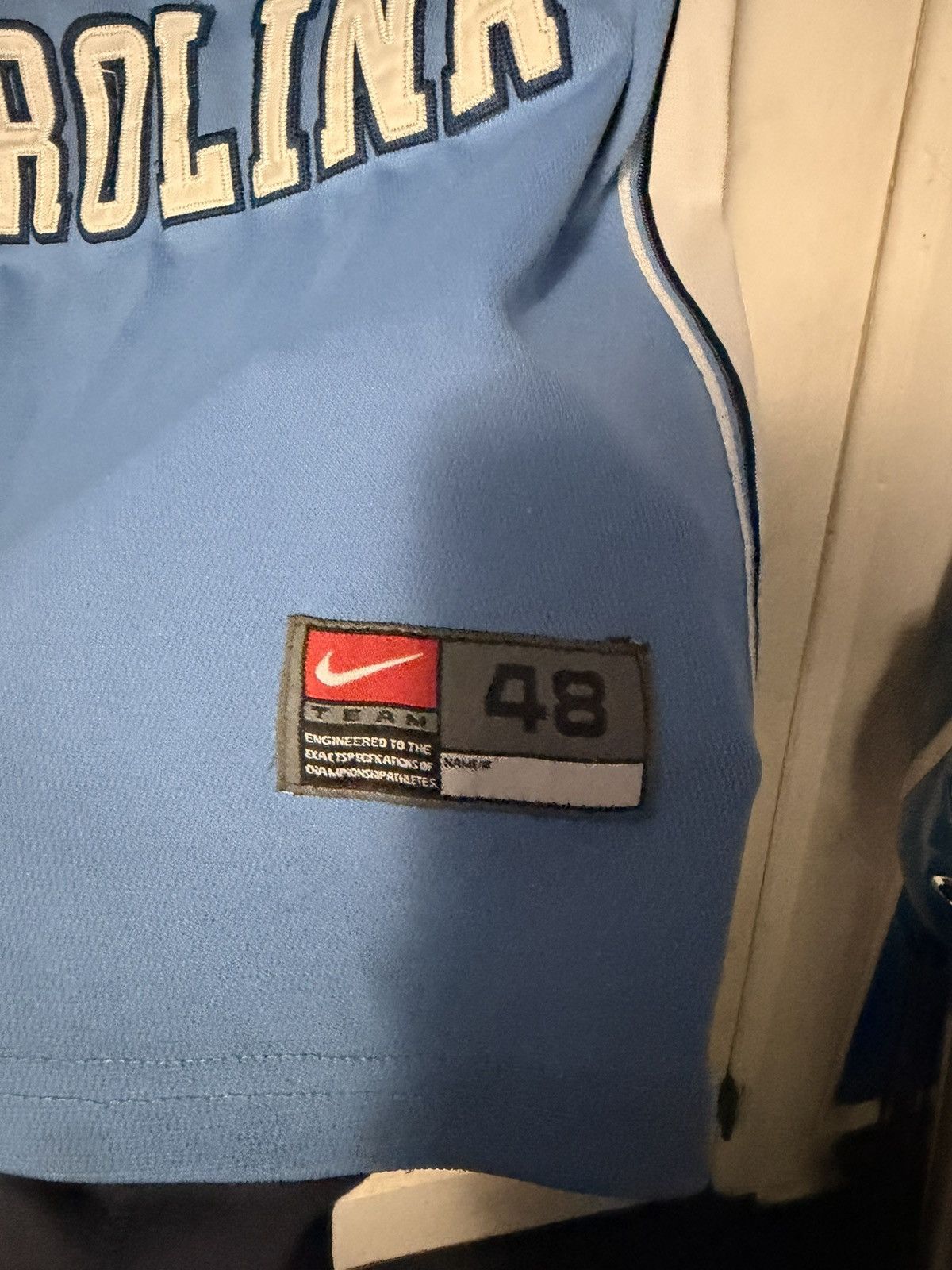 Nike Nike UNC Michael Jordan Jersey Size US L / EU 52-54 / 3 - 5 Thumbnail