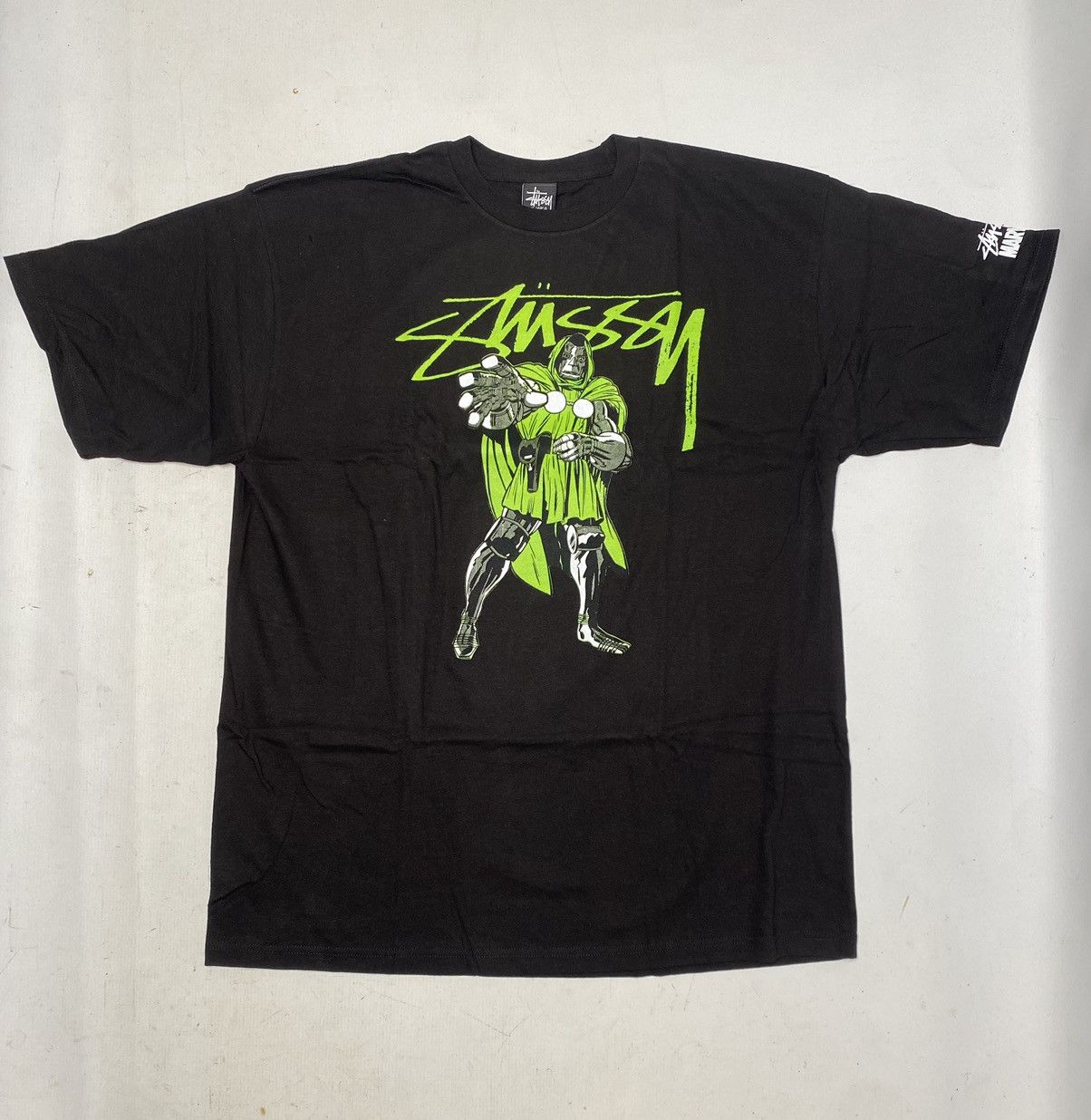 Marvel Comics × Stussy Stussy x Marvel Dr. Doom T-Shirt | Grailed