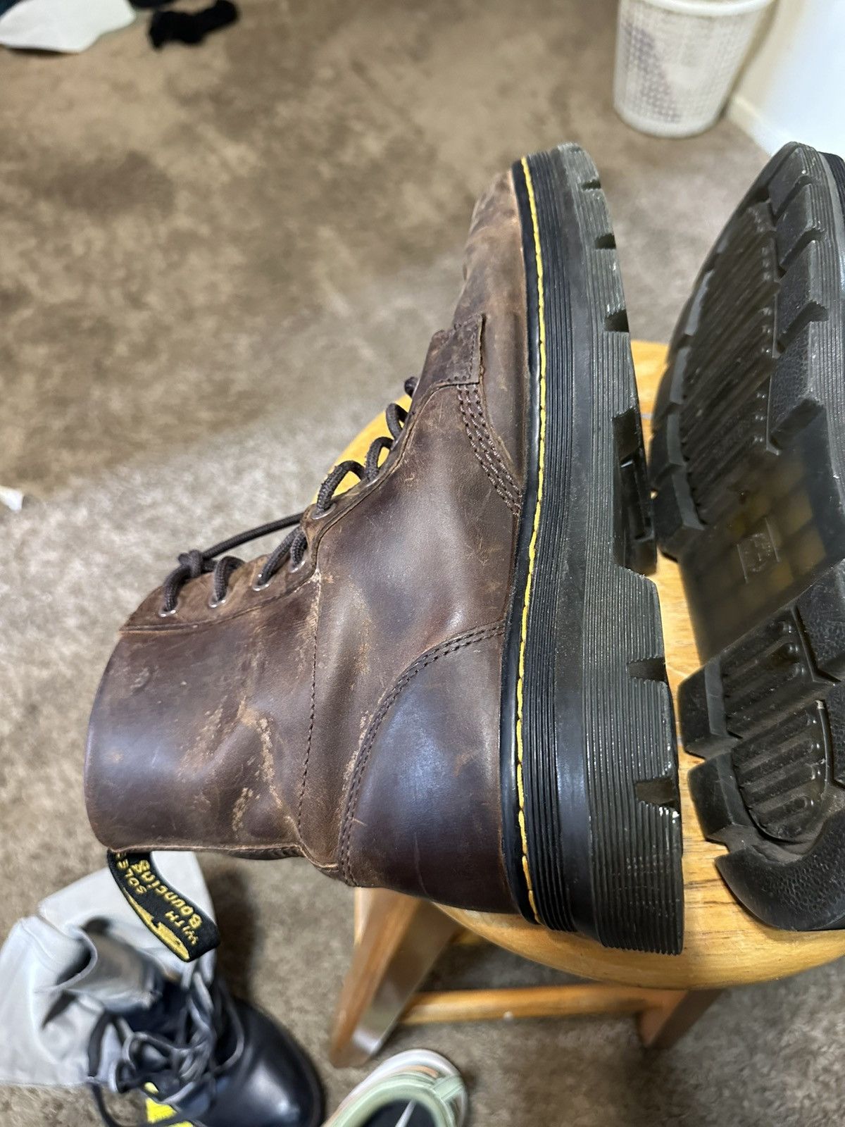 Dr. Martens Vintage Dr. Martens crazy horse leather boots size 10 Size US 10 / EU 43 - 7 Thumbnail