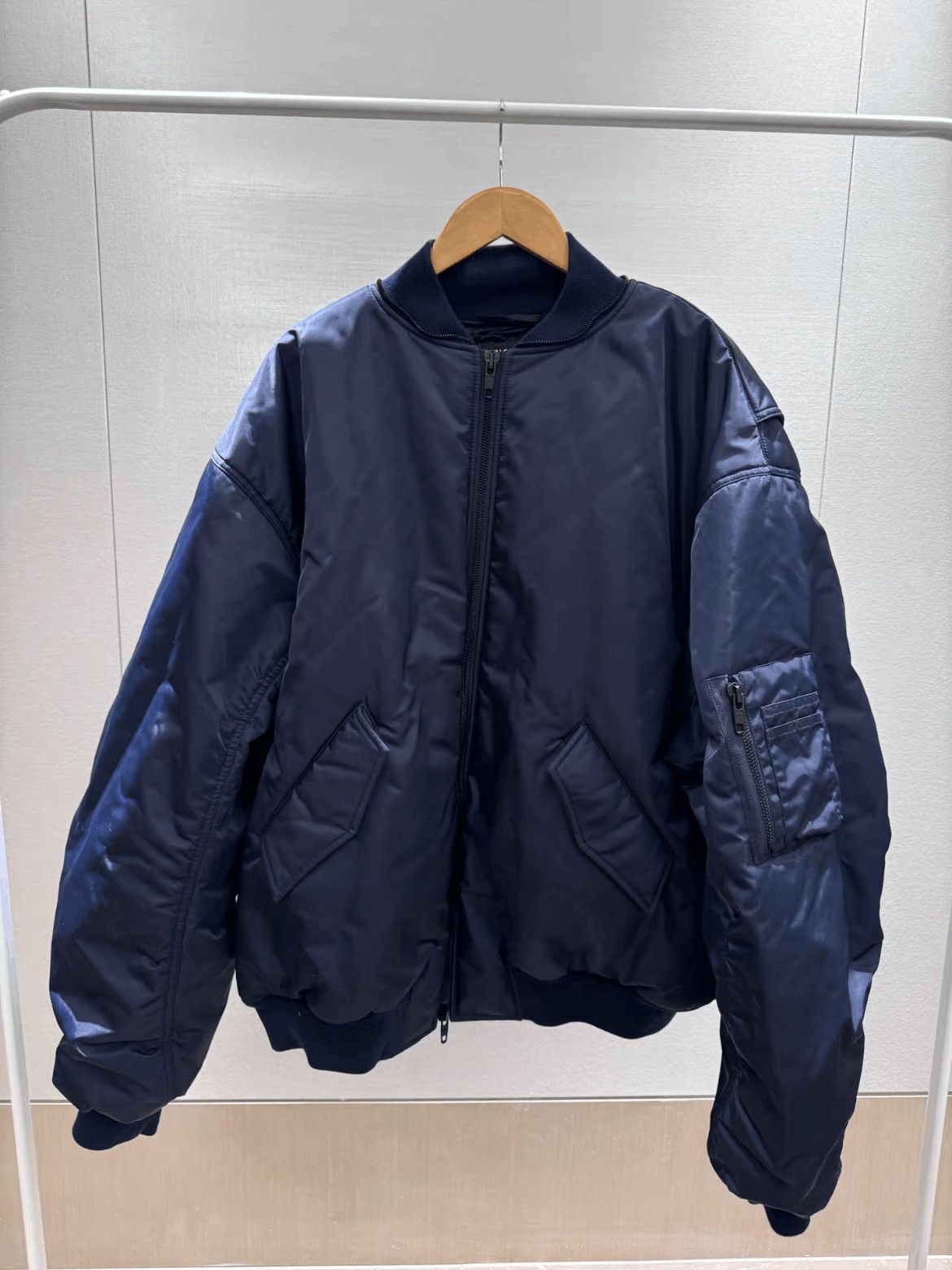 Balenciaga Balenciaga Balenciaga Runway Oversized Bomber-2506 Size US S / EU 44-46 / 1 - 1 Thumbnail