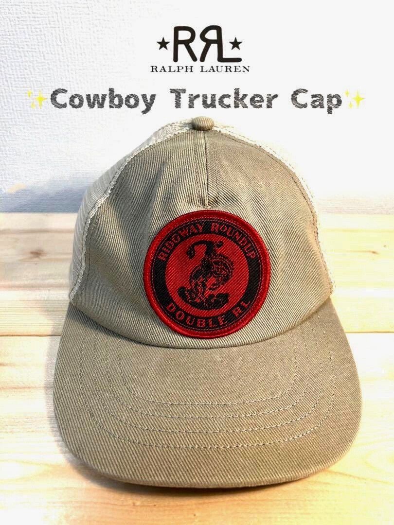 RRL Ralph Lauren RRL Cowboy Trucker Cap Size ONE SIZE - 1 Thumbnail