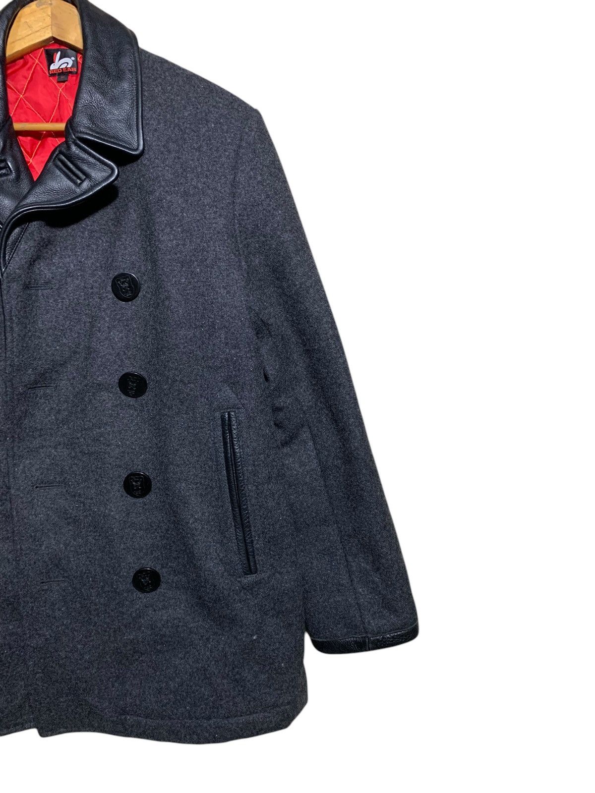 Paul Smith 🔥PAUL SMITH RED EAR LEATHER PARTS WOOL JACKETS Size US M / EU 48-50 / 2 - 4 Thumbnail