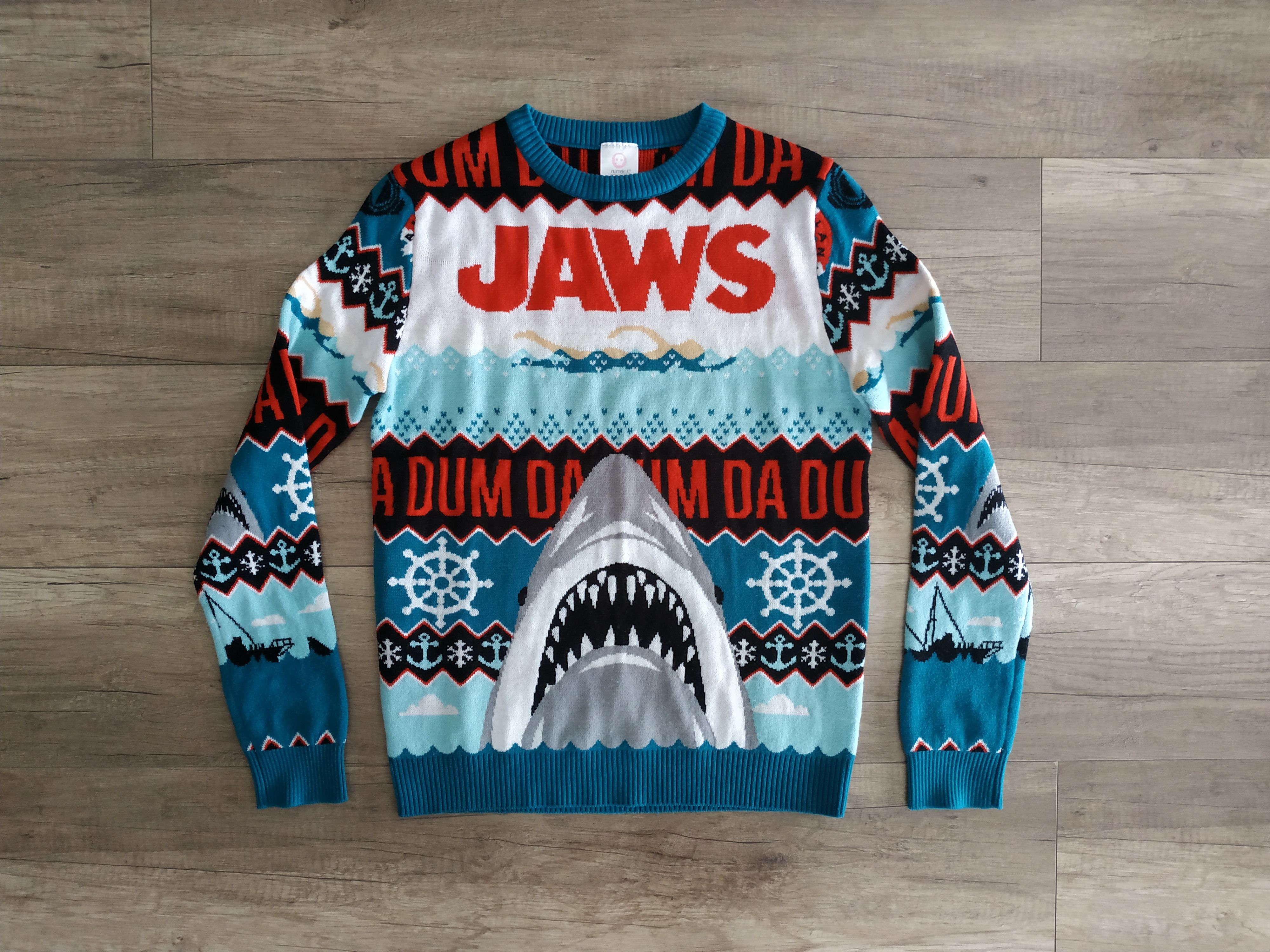 Universal Studios Numskull JAWS Universal Studios Men Sweater/Pullover, SMALL Size US S / EU 44-46 / 1 - 1 Thumbnail