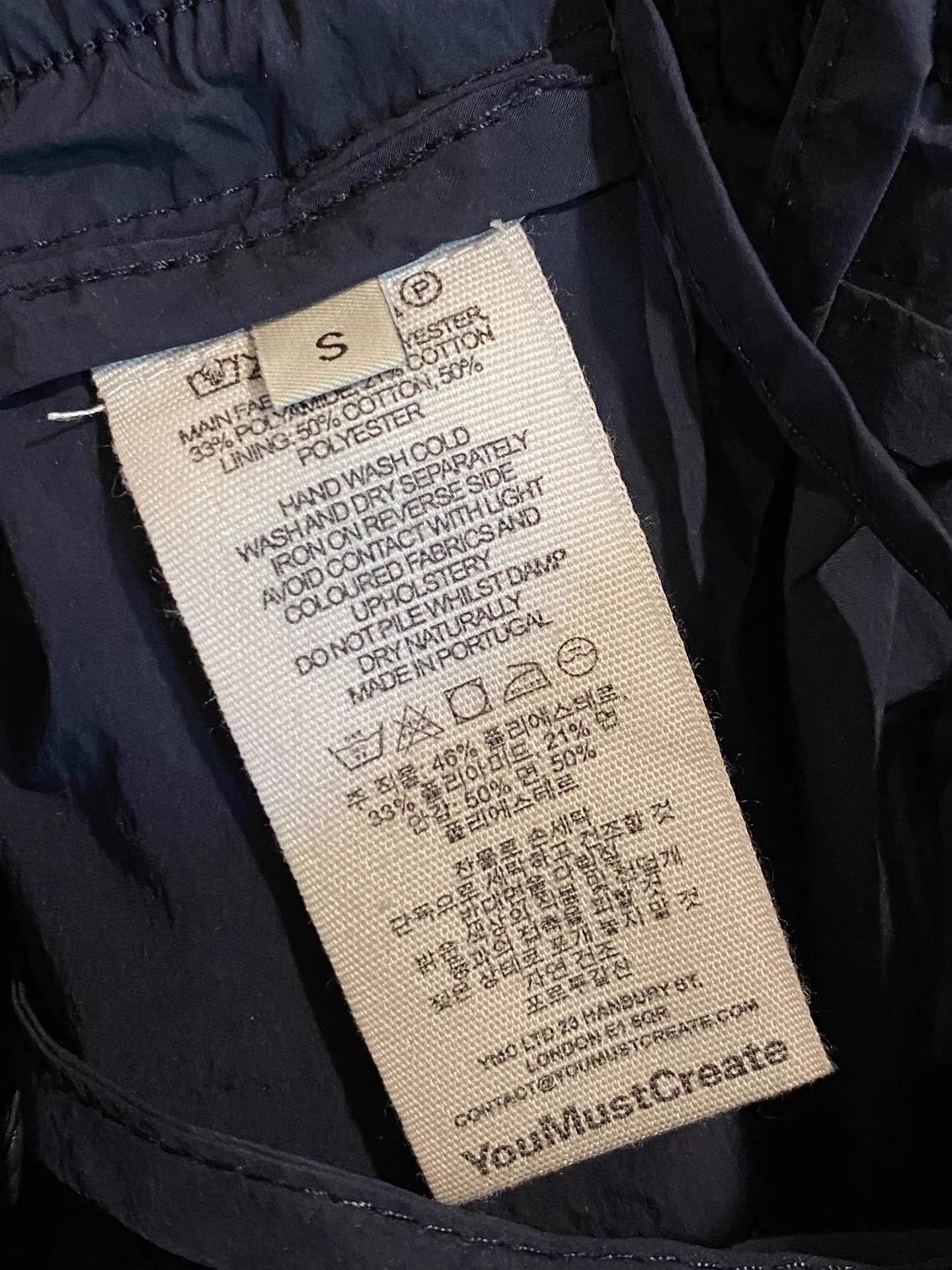 YMC ymc Distressed Wide Leg Slimming Pants UK S Size 26" / US 2 / IT 38 - 4 Thumbnail