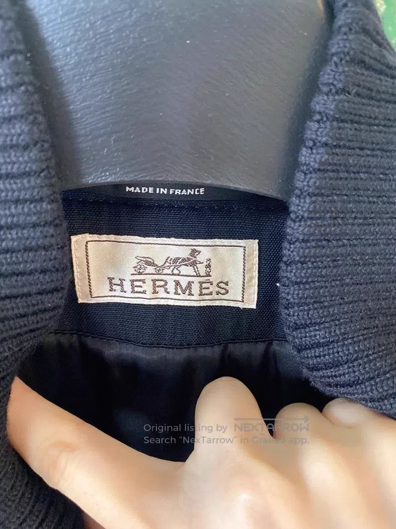 Hermes Hermes Jacket for men blue black Size US L / EU 52-54 / 3 - 3 Thumbnail