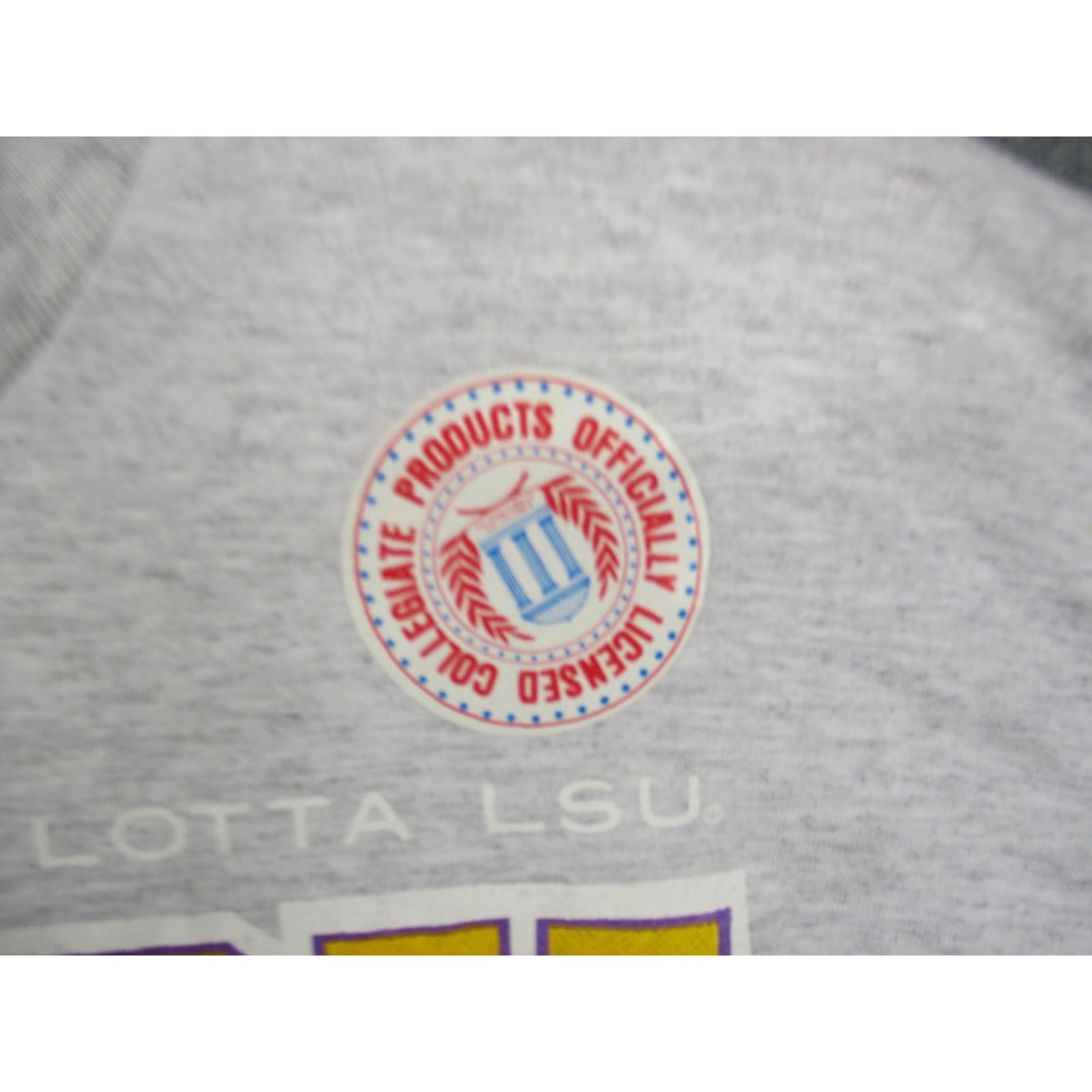 TEE JAYS VINTAGE LSU Shirt Mens Large Gray Louisiana State University Tigers Tee 90s USA Size US L / EU 52-54 / 3 - 3 Thumbnail