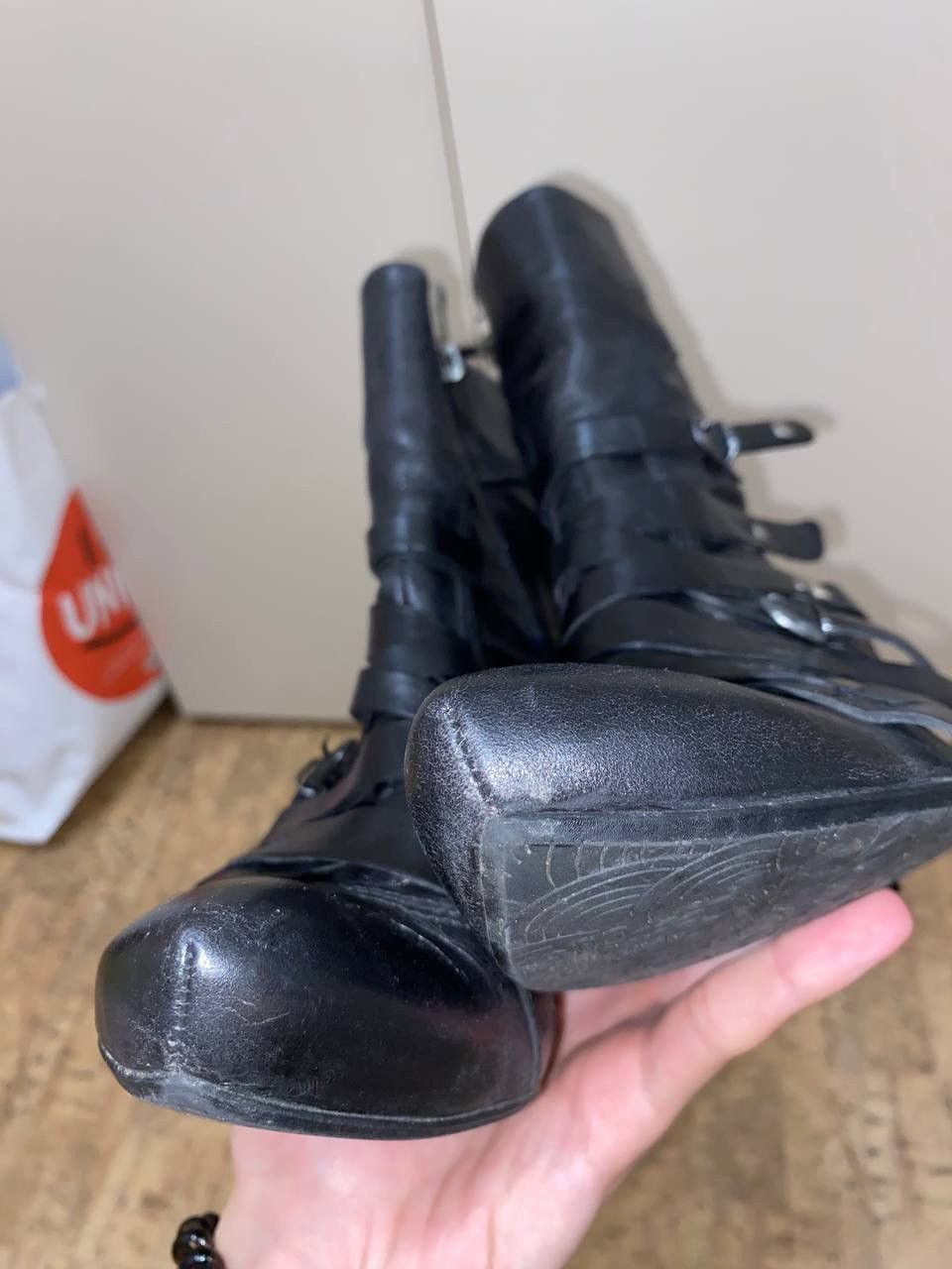 Japanese Brand Bocage Paris Avant-garde boxing leather shoes Japanese style Size US 7 / IT 37 - 22 Thumbnail