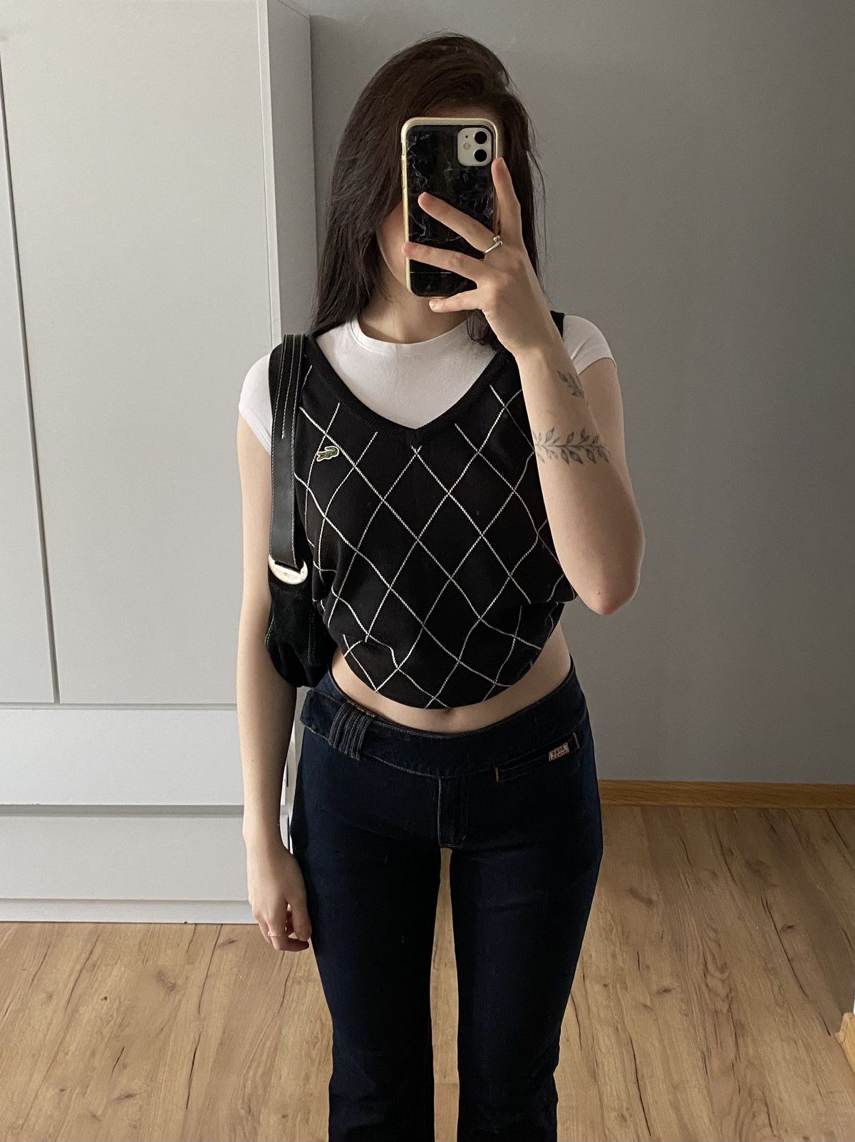 Lacoste × Vintage Lacoste Sport Vintage Black Vest Size S / US 4 / IT 40 - 1 Thumbnail