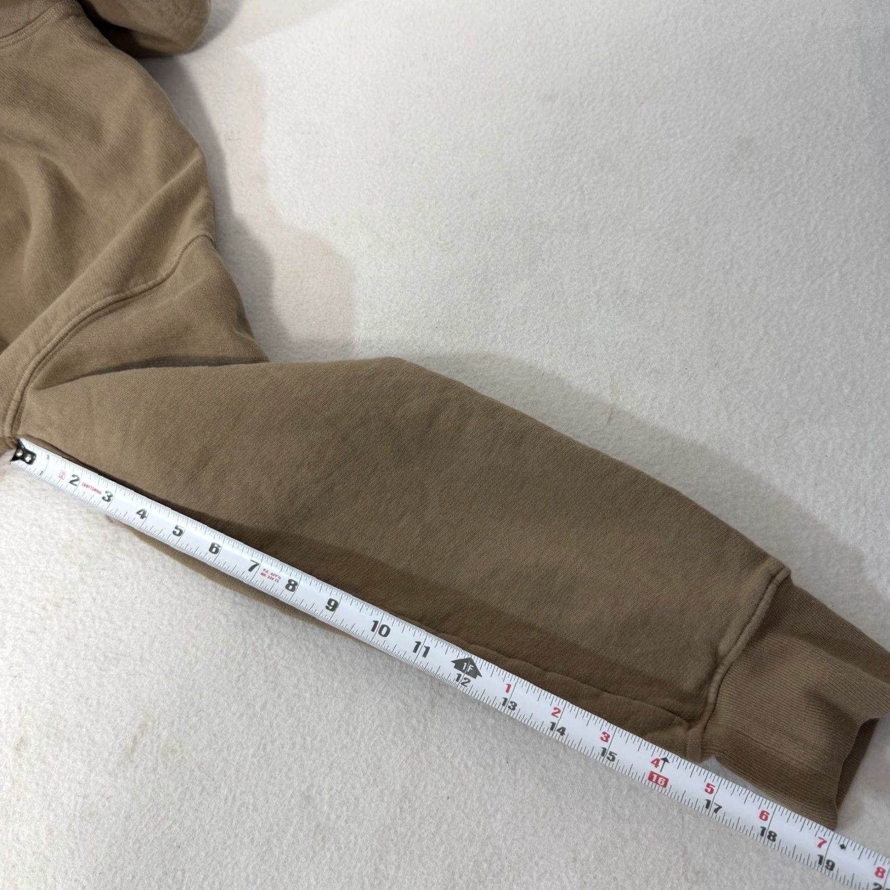 Good American Good American Hoodie Mens? Womens? No, Womens Sz 4 Brown Pullover Crew Neck Sweatshirt Crop - Cotton Blend Fleece Pullover Hoodie Size S / US 4 / IT 40 - 4 Thumbnail