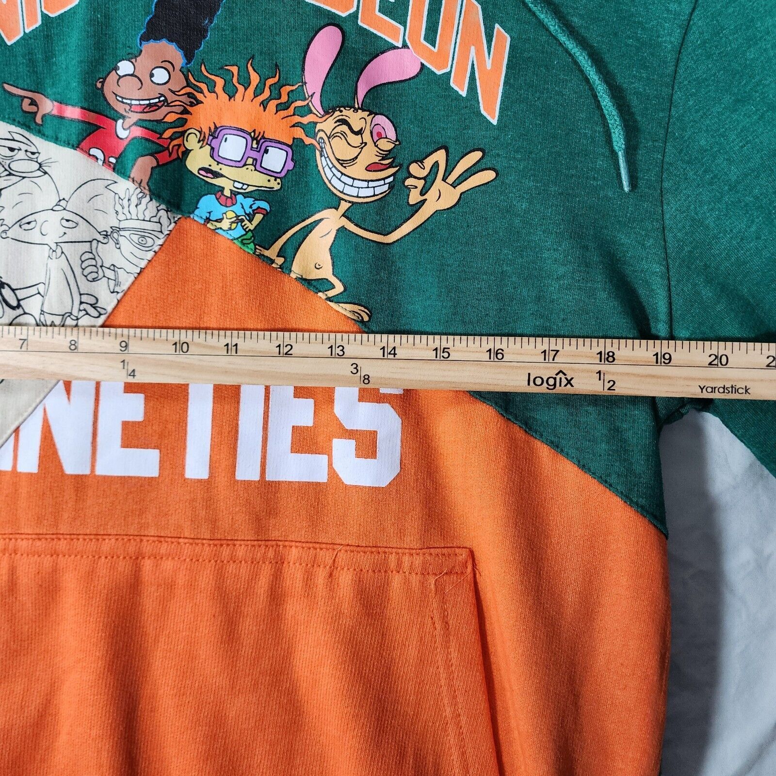 Nickelodeon Nickelodeon 90s Nineties Hoodie Sweatshirt Hey Arnold Rugrat Size US M / EU 48-50 / 2 - 7 Thumbnail