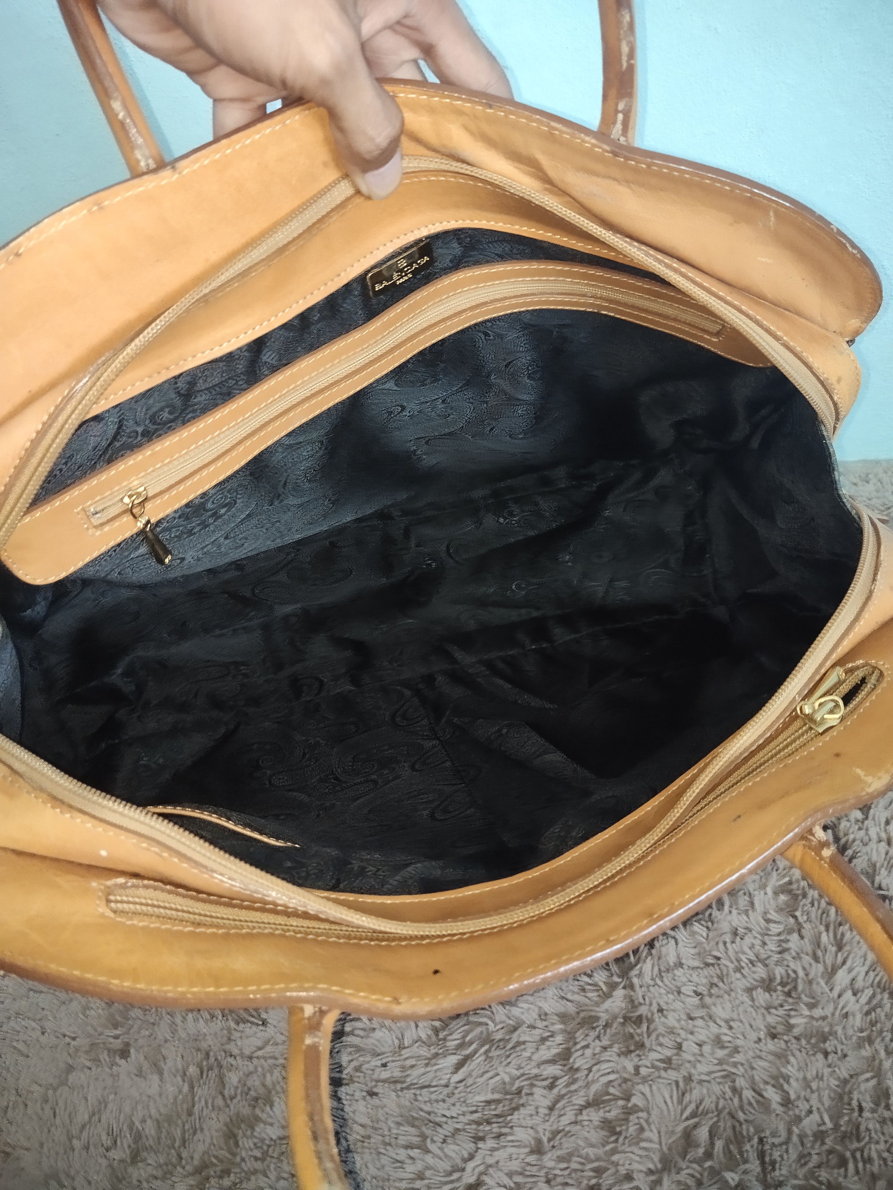 Balenciaga × Vintage Vintage 90s Balenciaga BB Travel Bag Size ONE SIZE - 7 Thumbnail