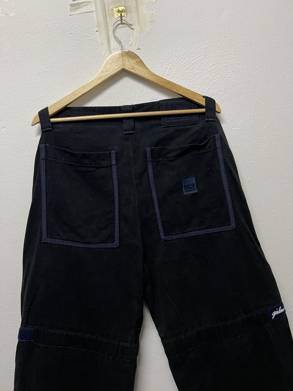 Marithe + Francois Girbaud 2000s MARITHE FRANCOIS GIRBAUD BAGGY STRAP JEANS RARE Size US 32 / EU 48 - 14 Thumbnail