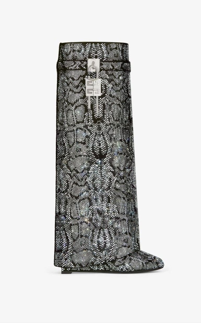 Givenchy Givenchy Shark Lock x Swarovski – Collector Size US 7 / IT 37 - 1 Thumbnail