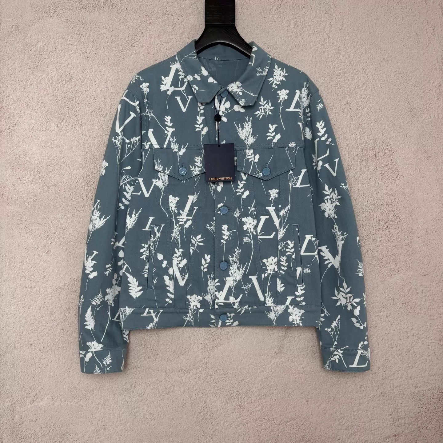 Louis Vuitton LV Denim Jacket Mist Blue Size 48 New Size US M / EU 48-50 / 2 - 1 Thumbnail