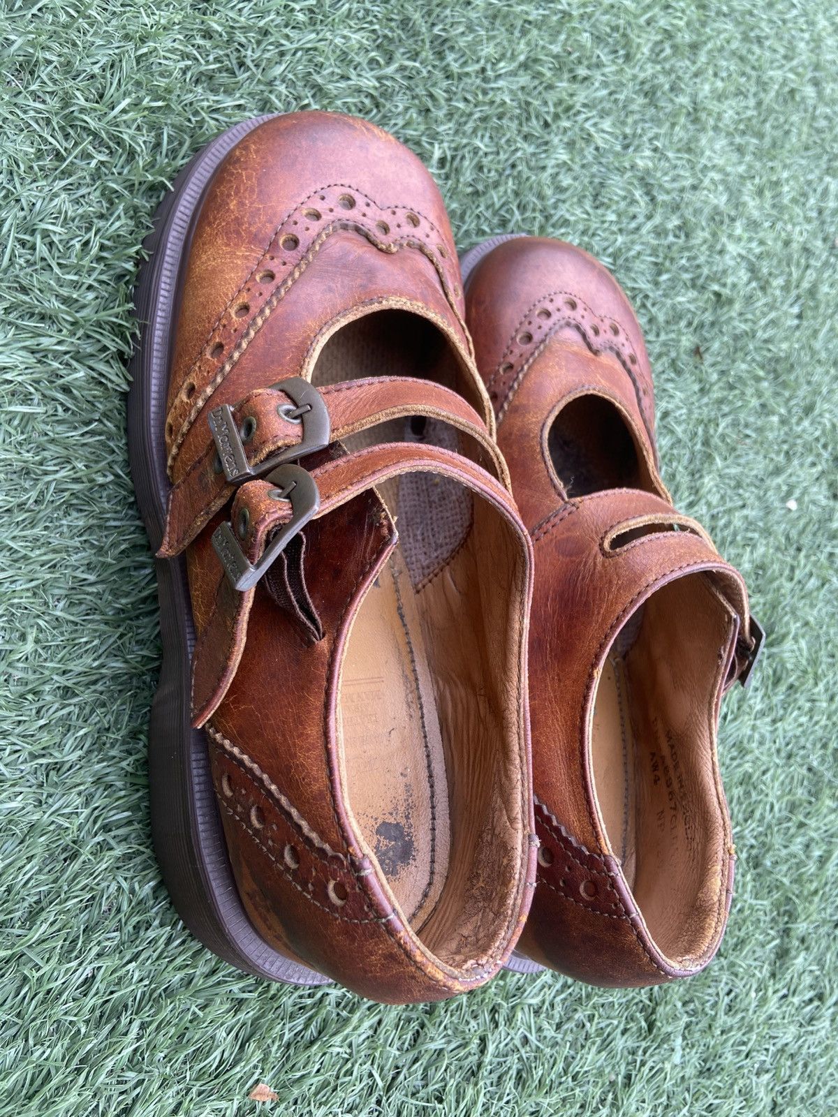 Dr. Martens Dr Martens Double Strap Maryjane Shoes Size 7 Size US 7 / EU 40 - 6 Thumbnail