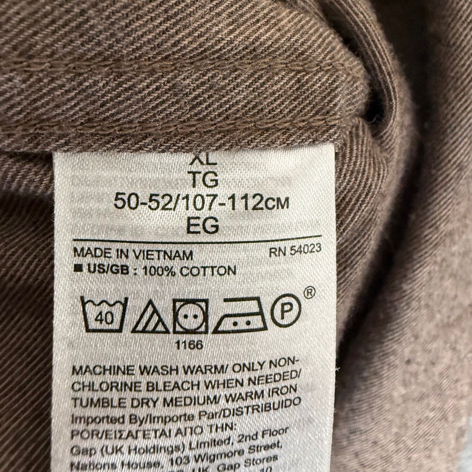 Banana Republic Banana Republic Mens XL Brown Ultra Soft Flannel Shirt LS Size US XL / EU 56 / 4 - 3 Thumbnail