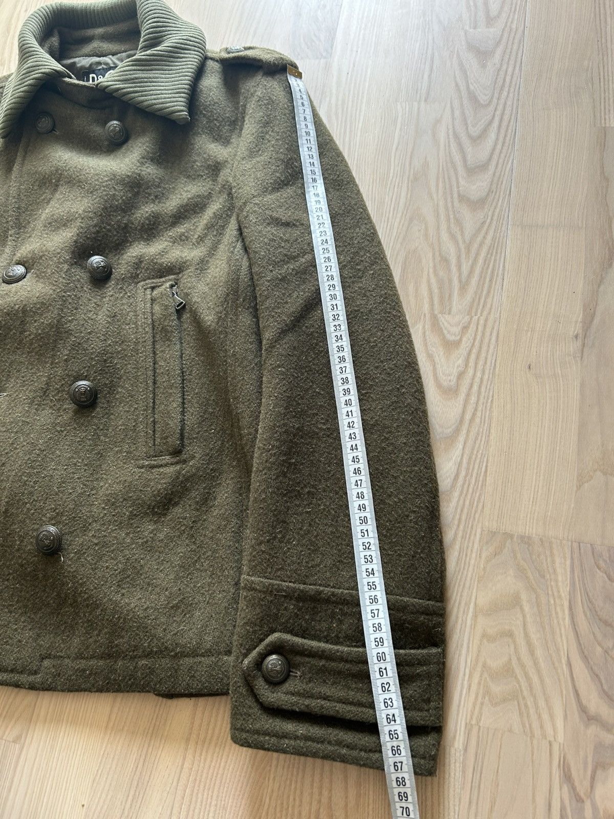 Dolce & Gabbana Dolce & Gabbana AW2006 Wool Sailor Peacoat Military Jacket Size US M / EU 48-50 / 2 - 7 Thumbnail