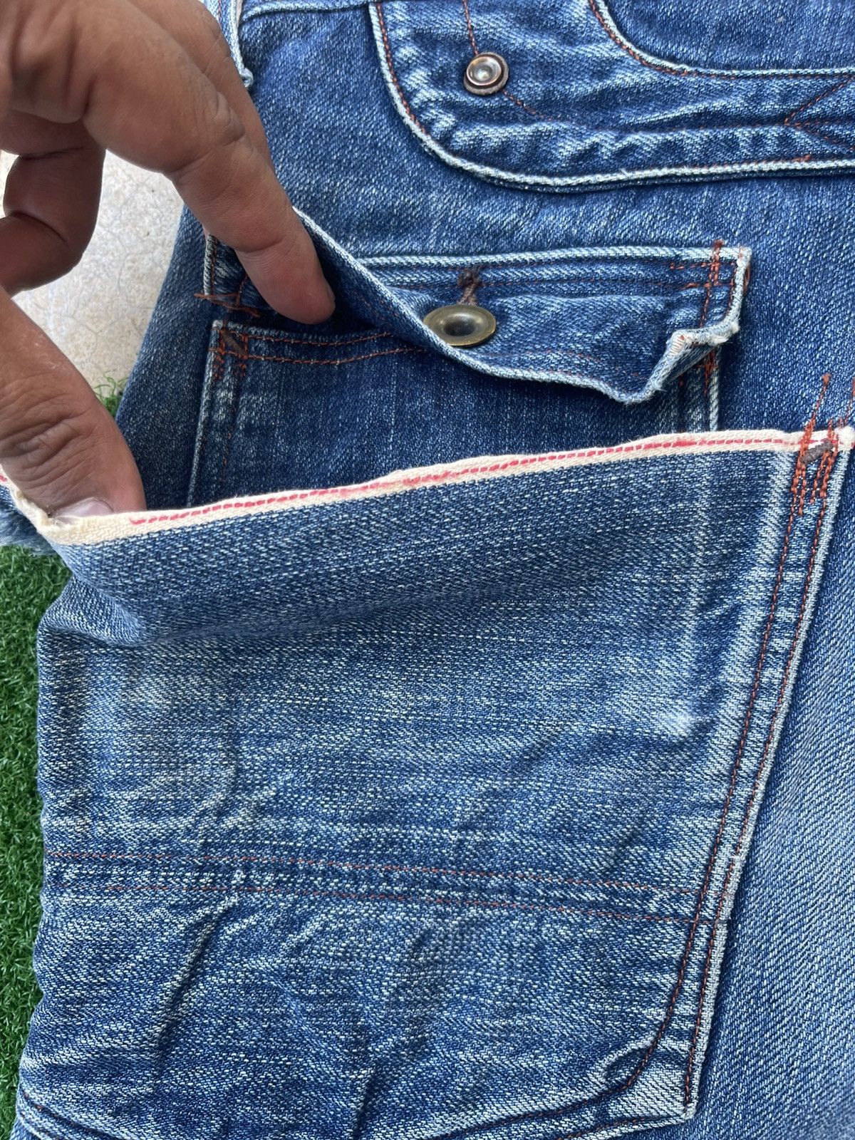 Johnbull Johnbull Kojima Japan buckled denim s9 Size US 30 / EU 46 - 16 Thumbnail