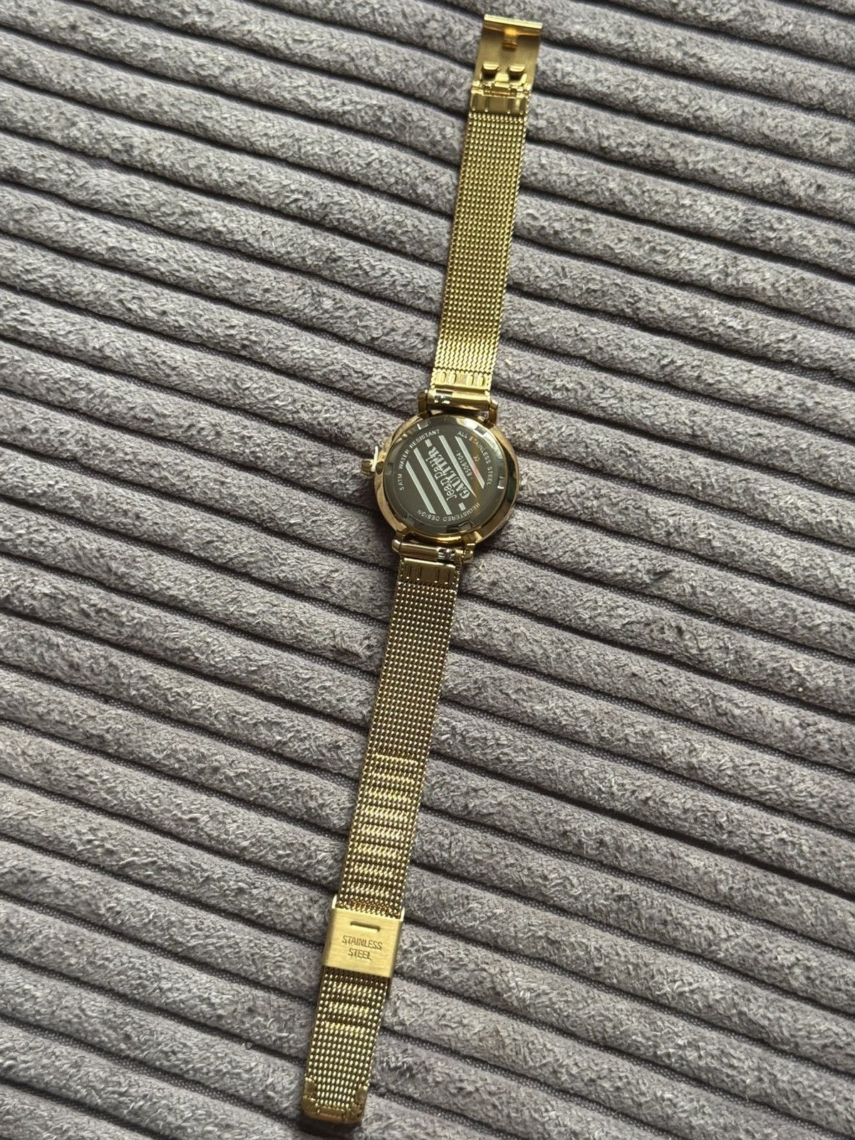 Jean Paul Gaultier Jean Paul Gaultier Archive Black Womens Watch Grail Size ONE SIZE - 4 Thumbnail