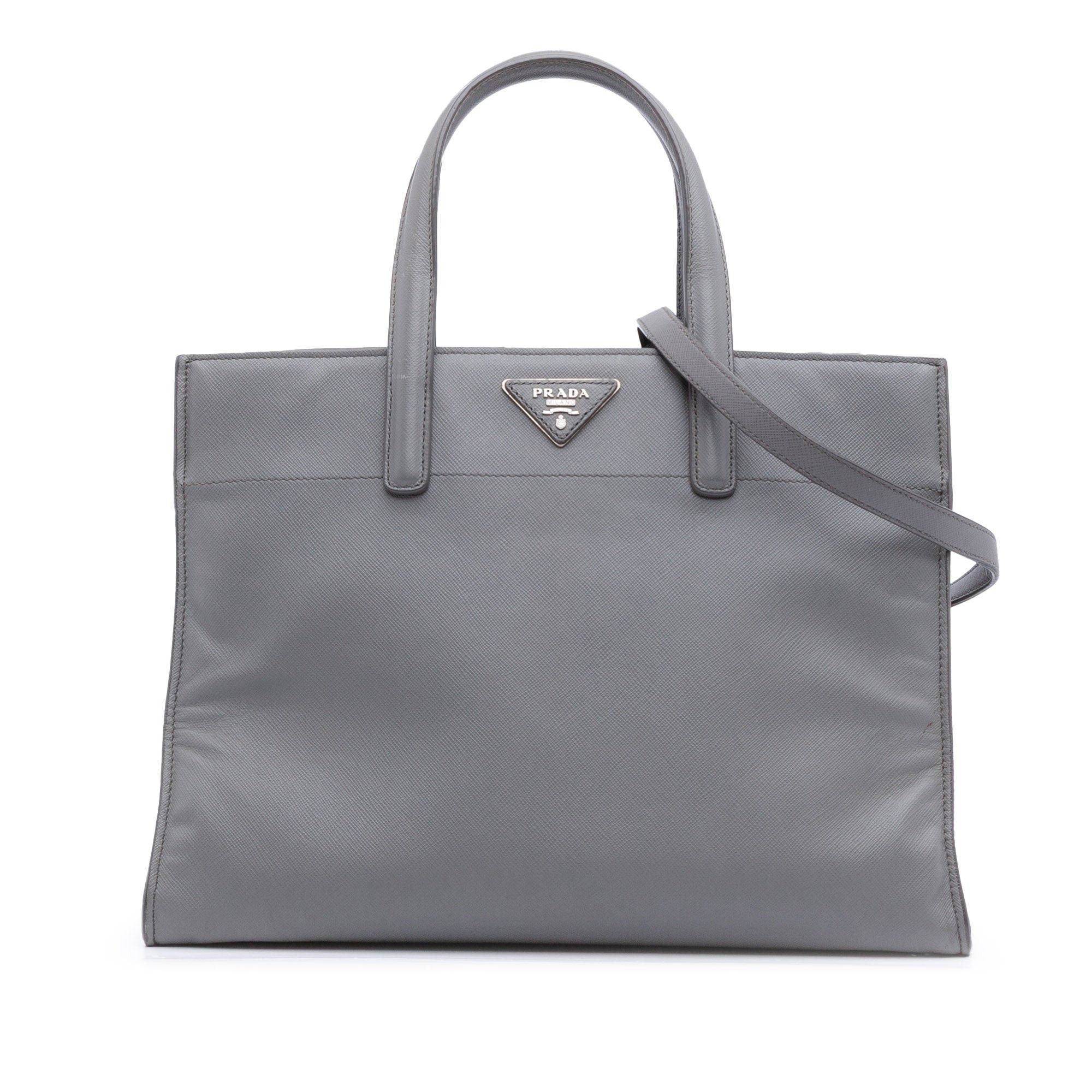 Saffiano Soft Triple Pocket Tote