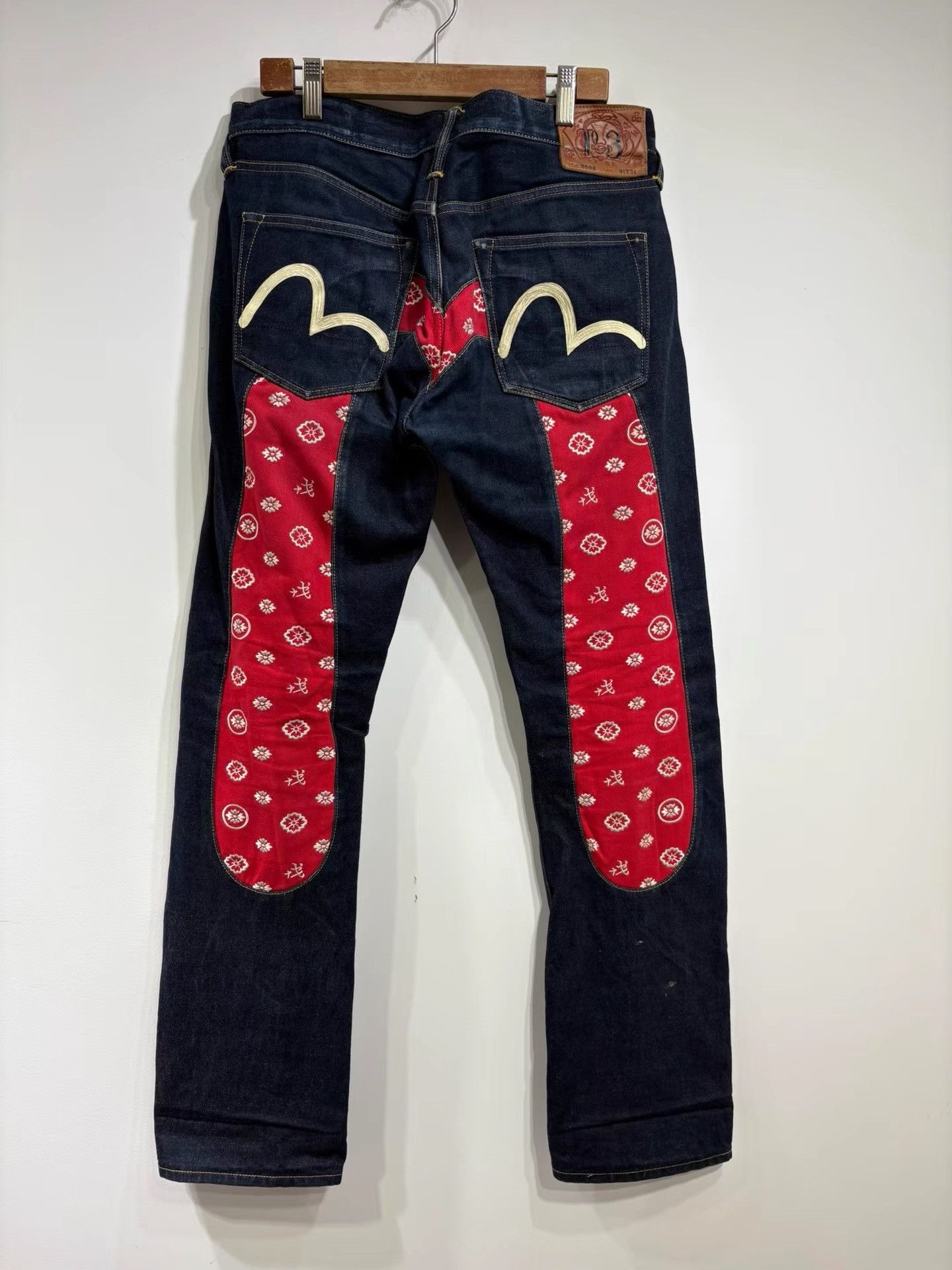 Evisu EVISU Big M NO.3 Embroidered Jeans K29 Size US 32 / EU 48 - 2 Thumbnail