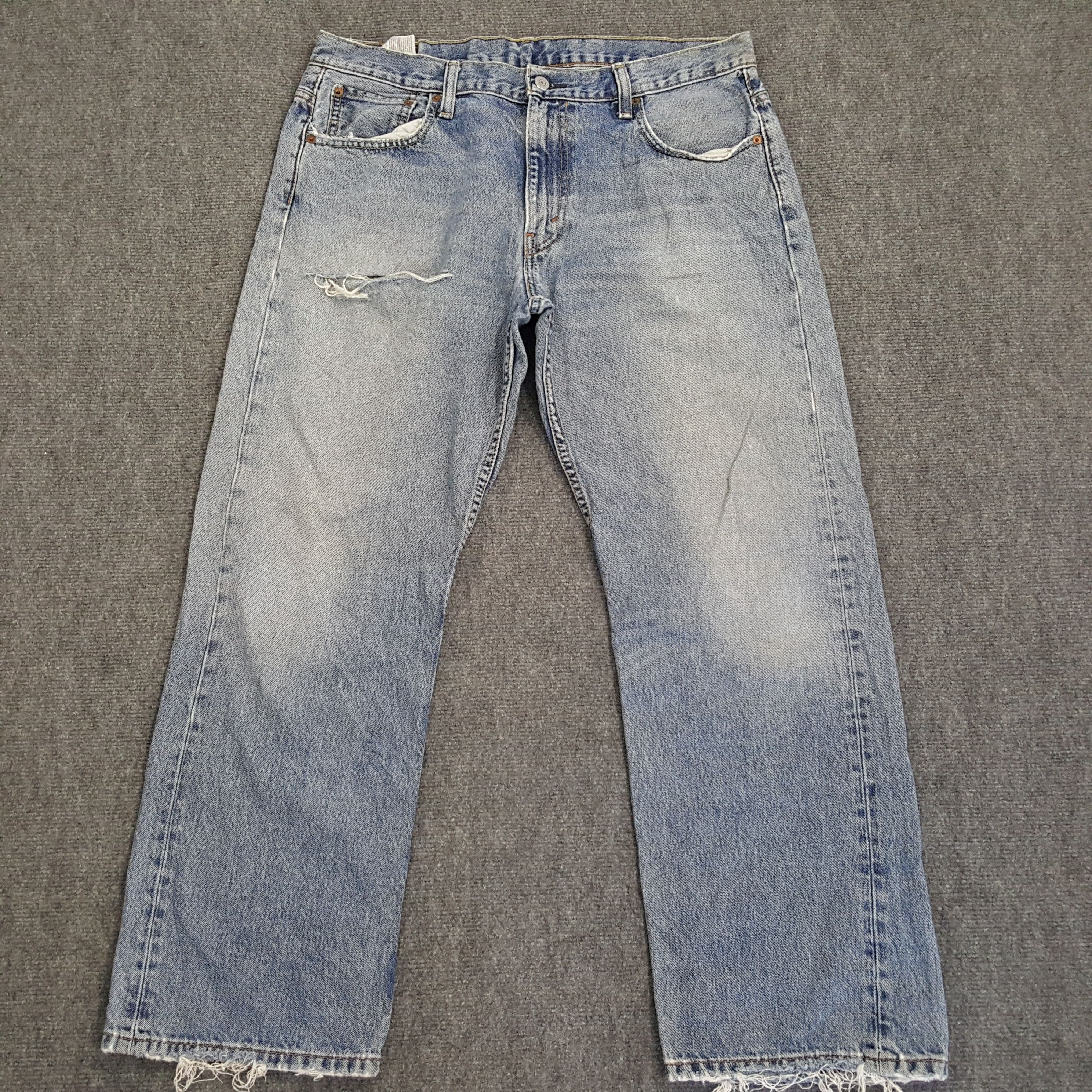 Levi's × Vintage Levi's American Distressed Style Baggy Denim Jeans Size US 36 / EU 52 - 1 Thumbnail