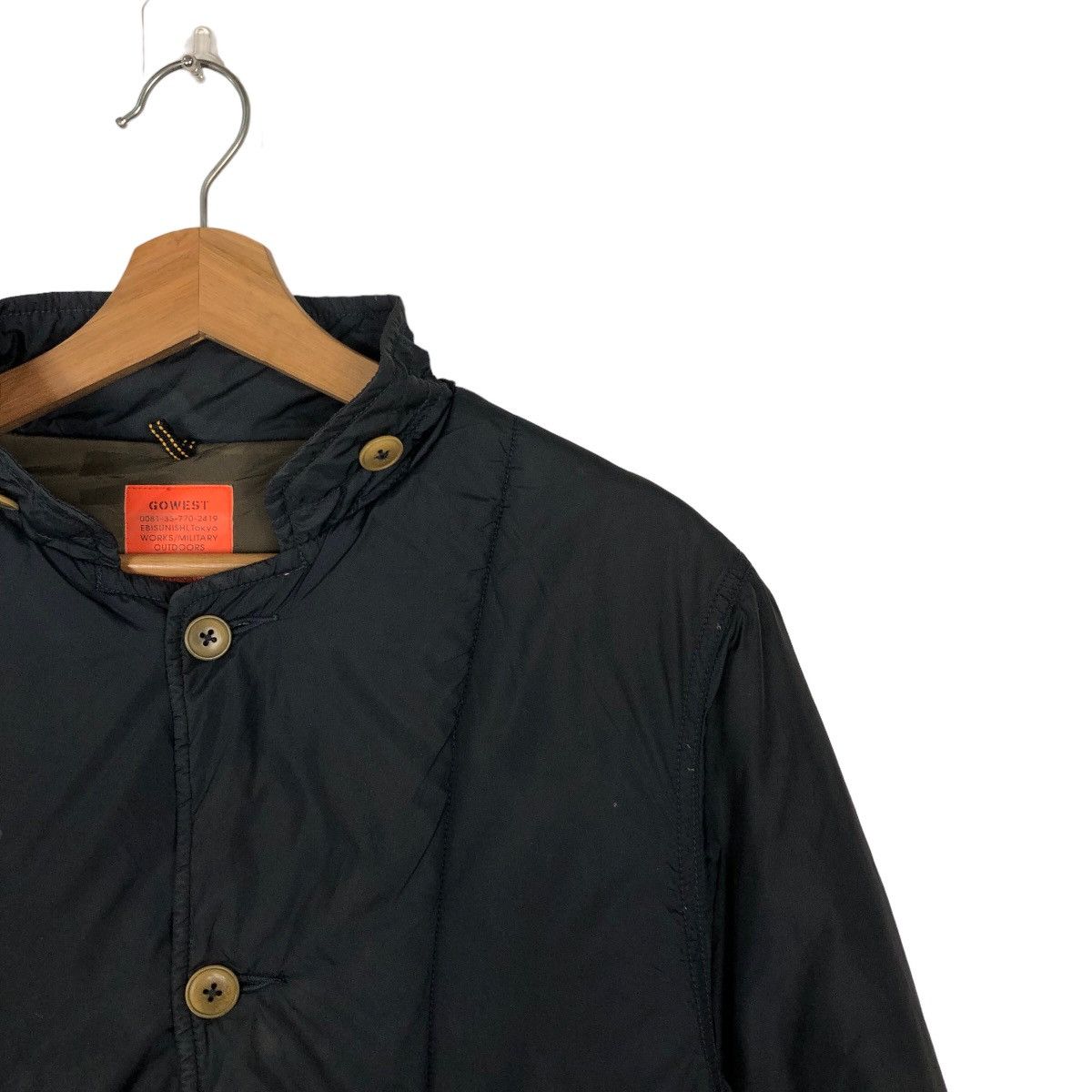 Japanese Brand 🔥RARE NYLON JACKET GOWEST INSPECTOR JACKET BUZZ RICKSONS Size US M / EU 48-50 / 2 - 6 Thumbnail