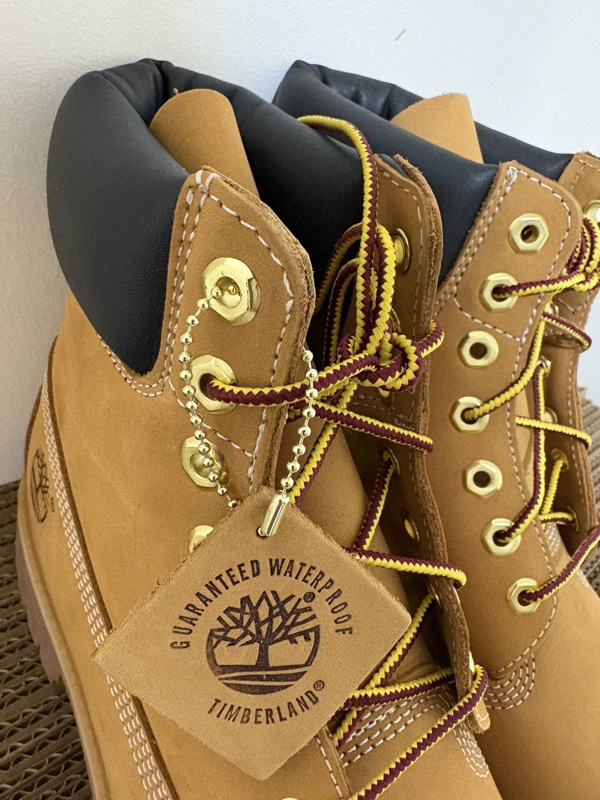 Timberland Timberland Premium 6-Inch Waterproof BootWheat Nubuck Men’s Size US 9.5 / EU 42-43 - 3 Thumbnail