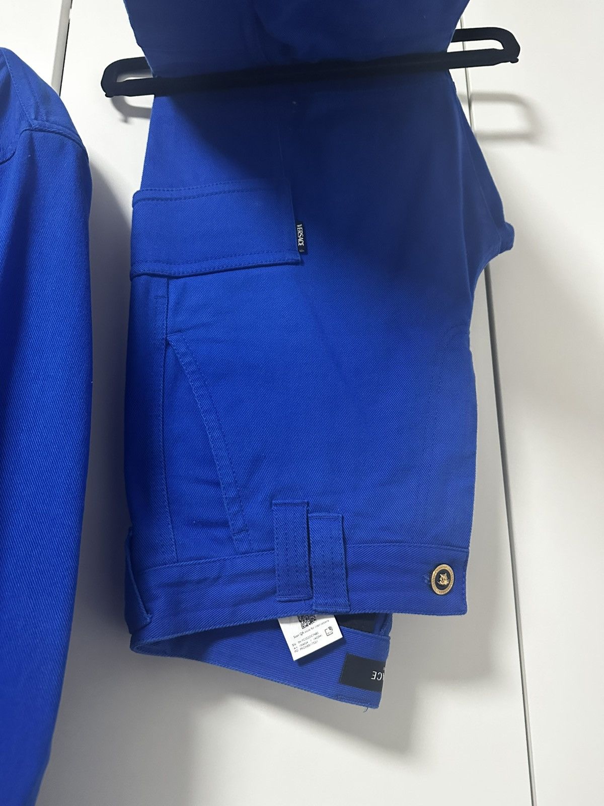 Versace Versace Blue Workwear Suit Size 46R - 8 Thumbnail