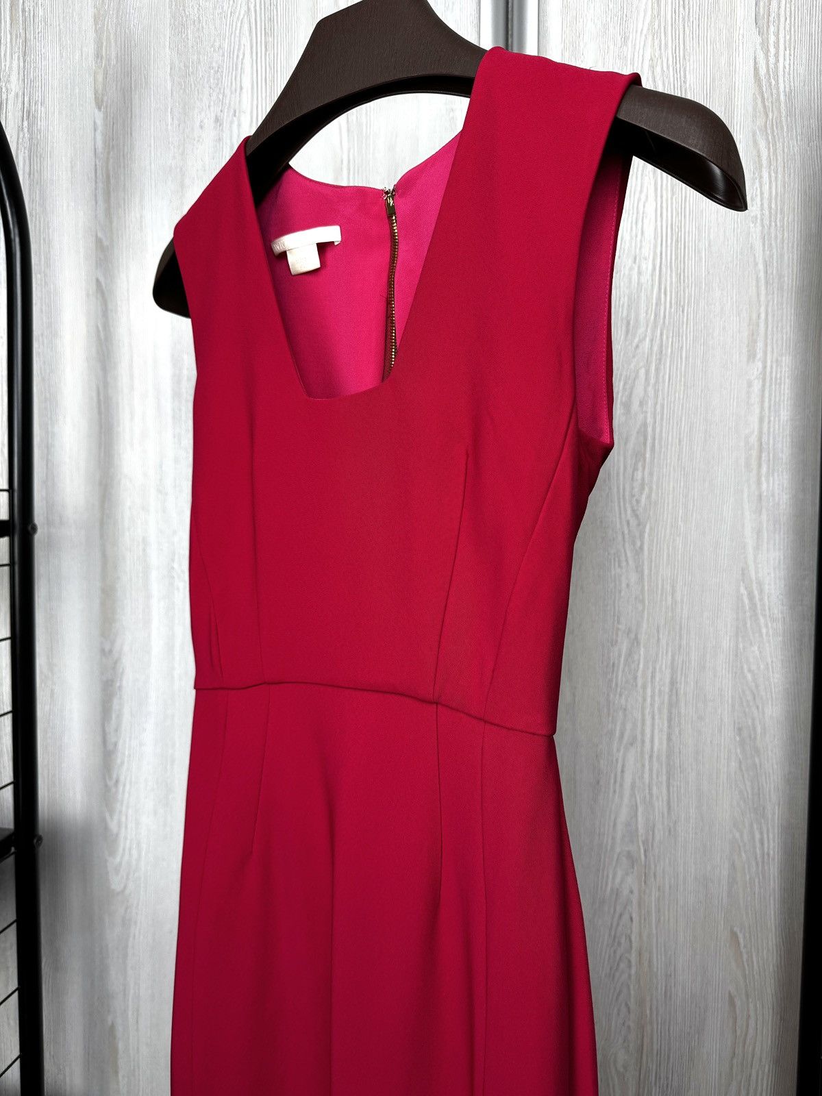 Antonio Berardi Antonio Berardi Square Neckline Midi Length red Dress Size XS / US 0-2 / IT 36-38 - 3 Thumbnail
