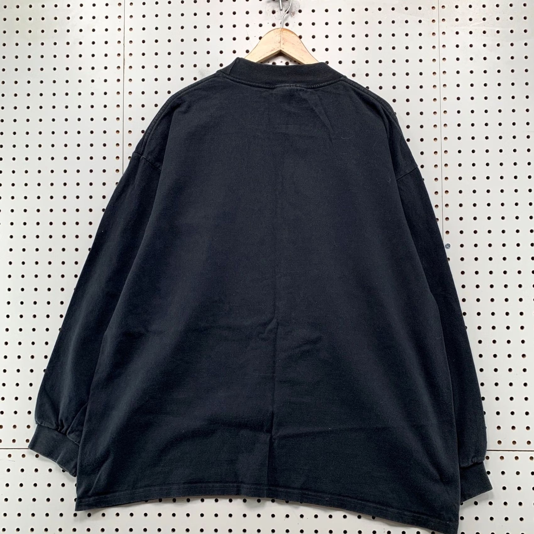 Nike Nike Long Sleeve Shirt Mens 2XL Black Embroidered Swoosh Mock Neck Vintage 90s Size US XXL / EU 58 / 5 - 2 Thumbnail