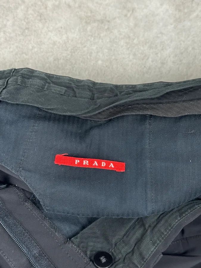 Prada AW2008 Prada Navy Tailored Pants Size US 33 - 9 Thumbnail