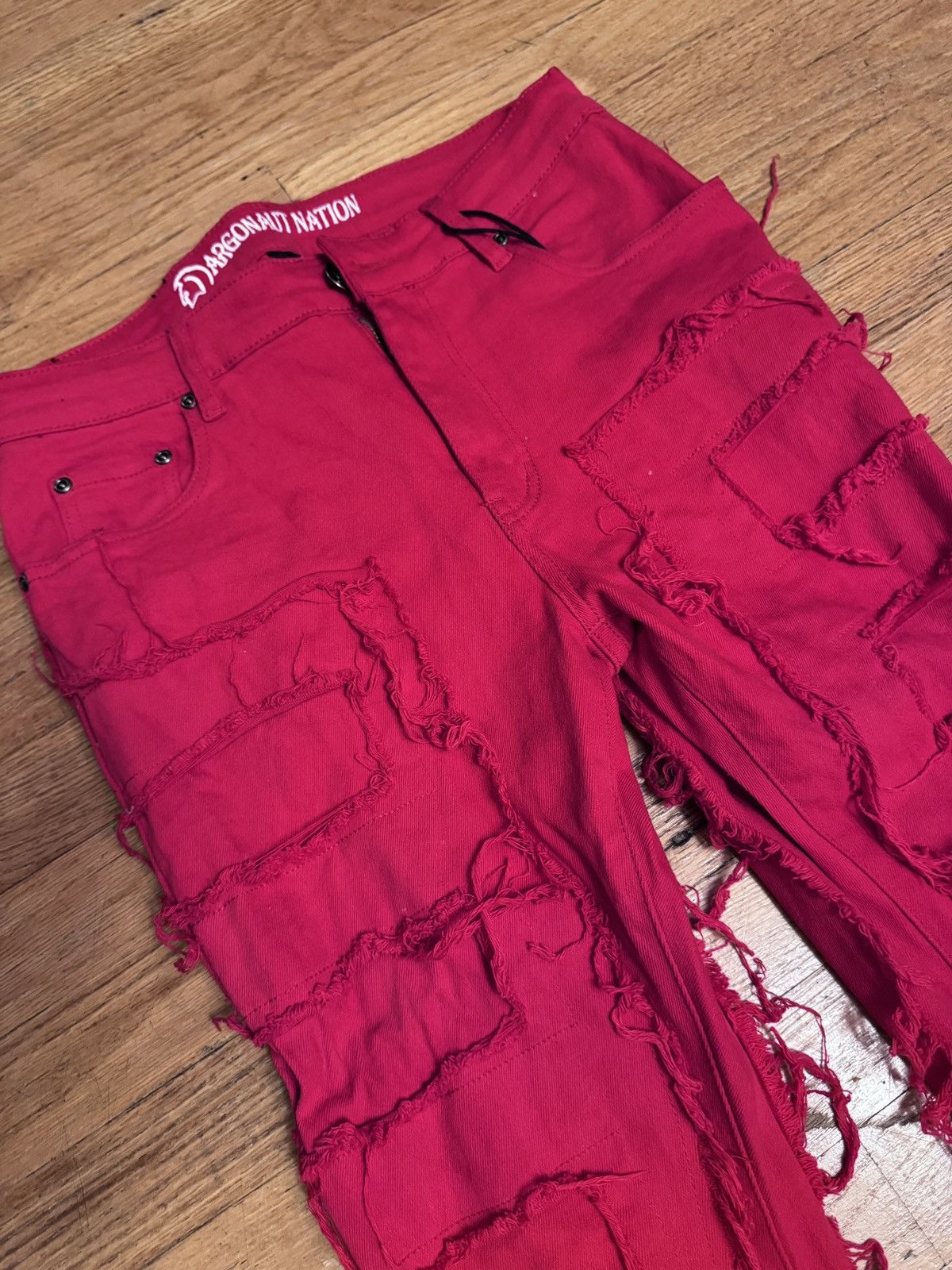 Other Stacked denim red Size US 32 / EU 48 - 2 Thumbnail