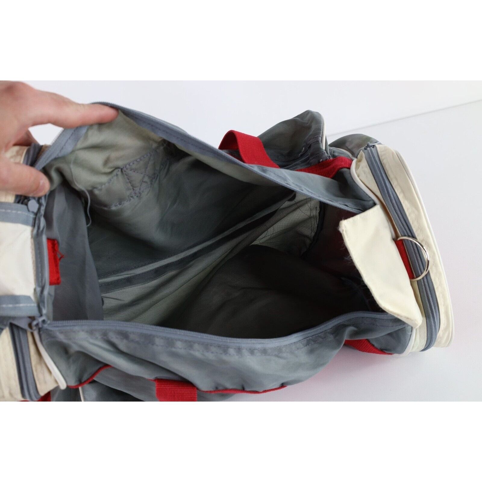 Vintage Vintage 90s Winston Cigarettes Racing Distressed DuffelBag Size ONE SIZE - 11 Thumbnail