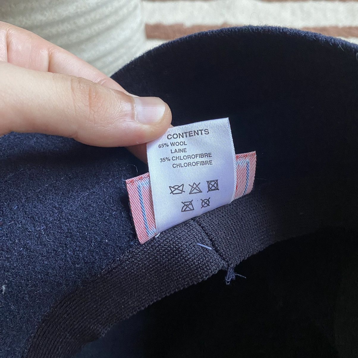Kangol VINTAGE KANGOL NAVY WOOL BUCKET HAT Size ONE SIZE - 4 Thumbnail