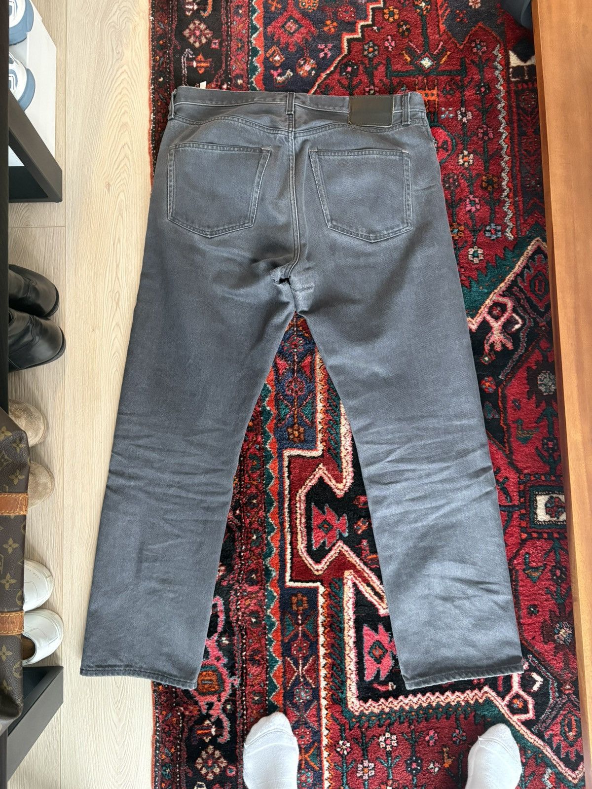 Acne Studios Acne Studios - Dark Grey 2003 Jeans Size US 33 - 4 Thumbnail