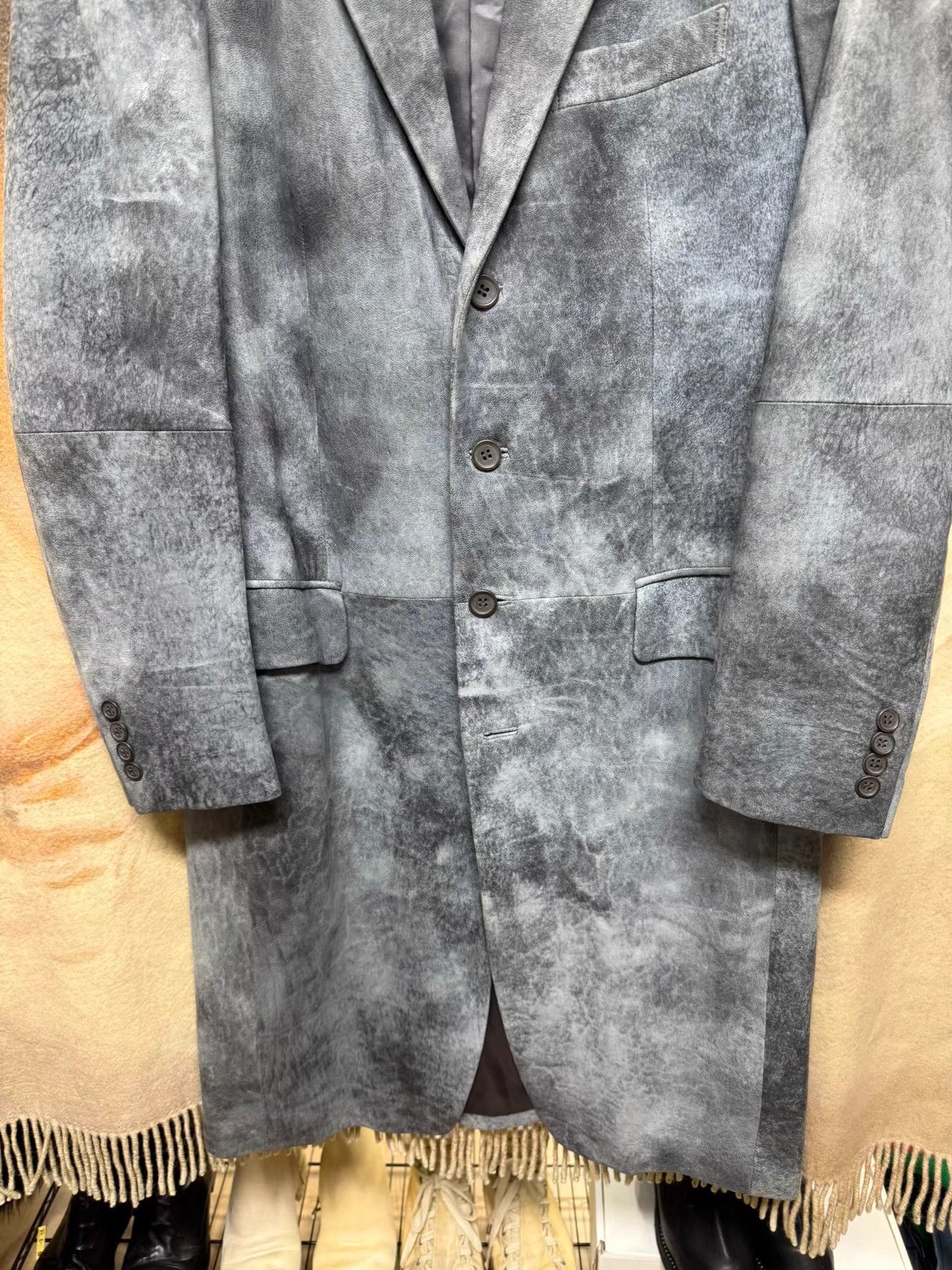 Issey Miyake Issey miyake men Early Vintage Frosted Sheepskin Coat K20 Size US L / EU 52-54 / 3 - 2 Thumbnail