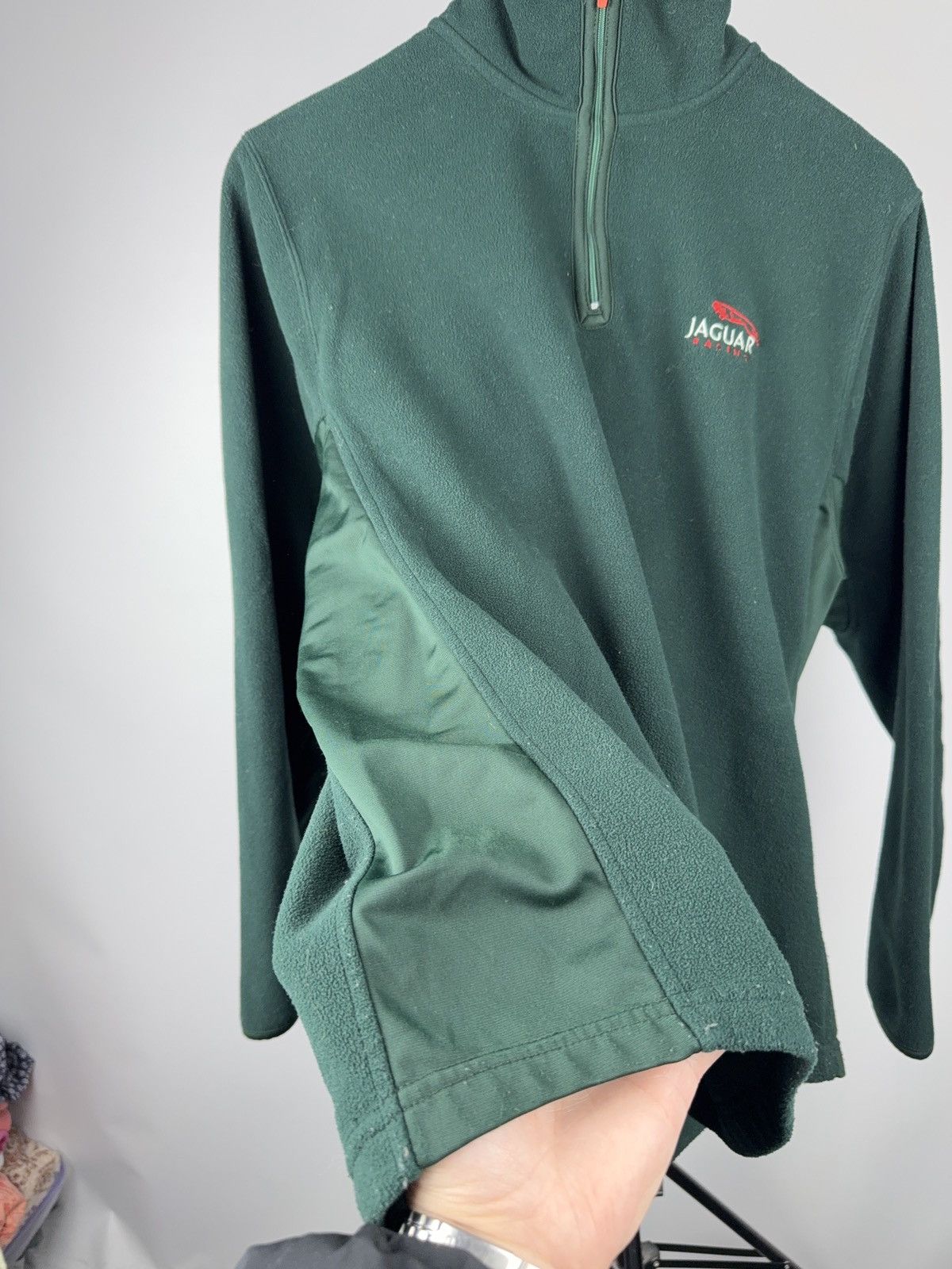 Formula 1 00s Formula One 1 Vintage Jaguar Racing Half Zip Fleece Size US M / EU 48-50 / 2 - 5 Thumbnail